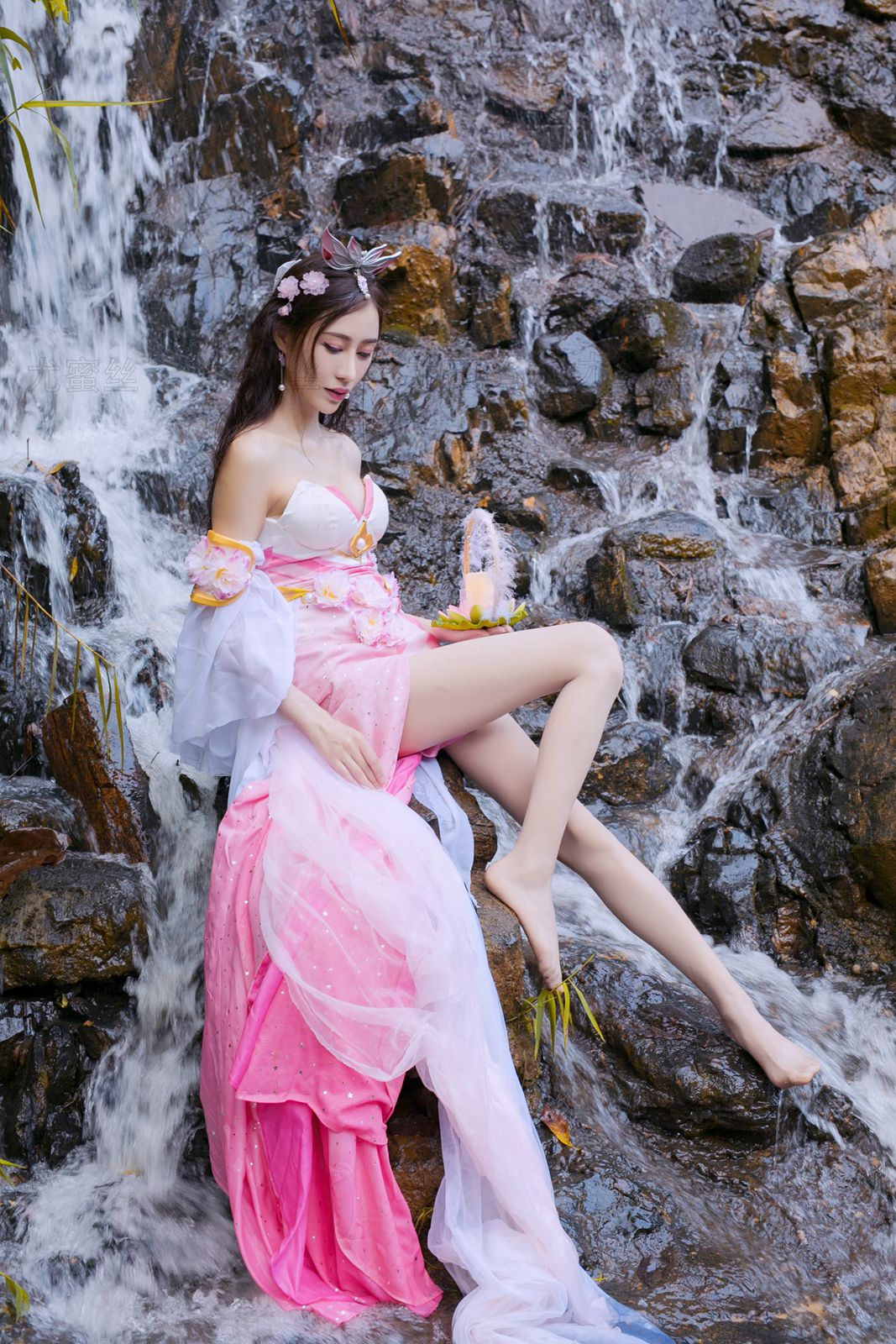 图片[38]-尤蜜丝 穿搭推广展示图集 粉色系 花仙子 [45P] – 速更版-美库