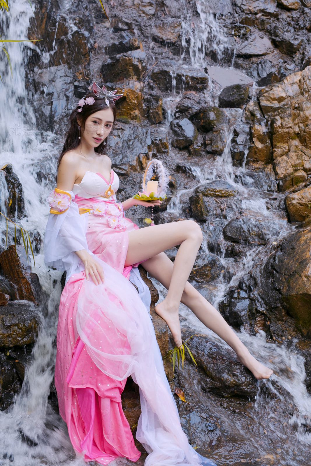 图片[39]-尤蜜丝 穿搭推广展示图集 粉色系 花仙子 [45P] – 速更版-美库