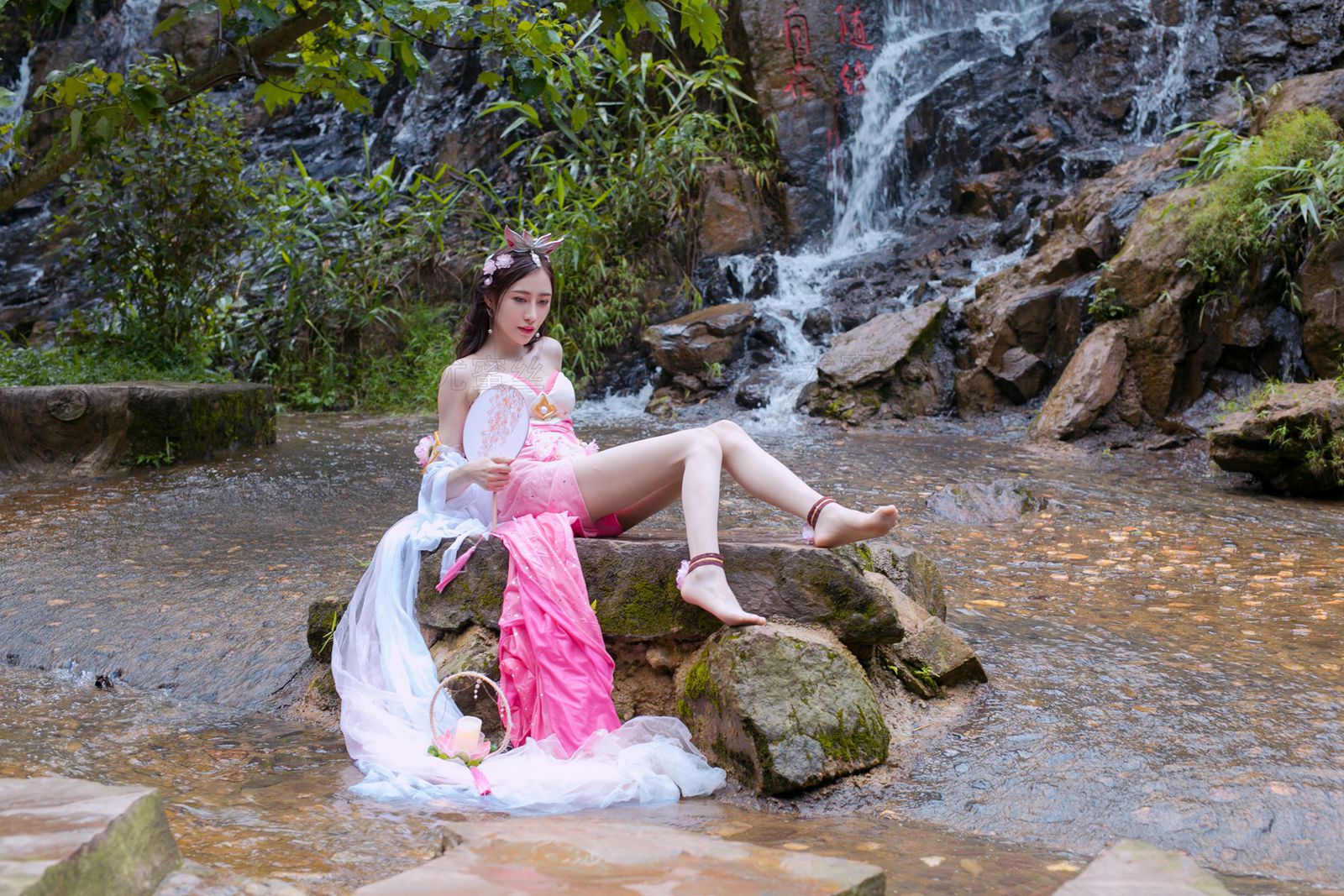 图片[41]-尤蜜丝 穿搭推广展示图集 粉色系 花仙子 [45P] – 速更版-美库