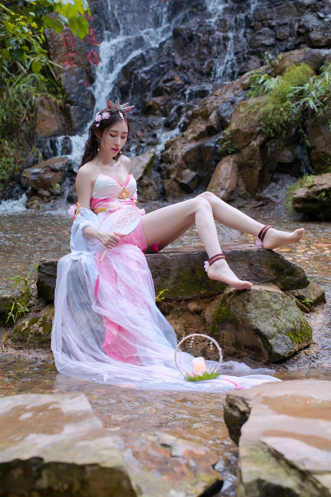 图片[42]-尤蜜丝 穿搭推广展示图集 粉色系 花仙子 [45P] – 速更版-美库