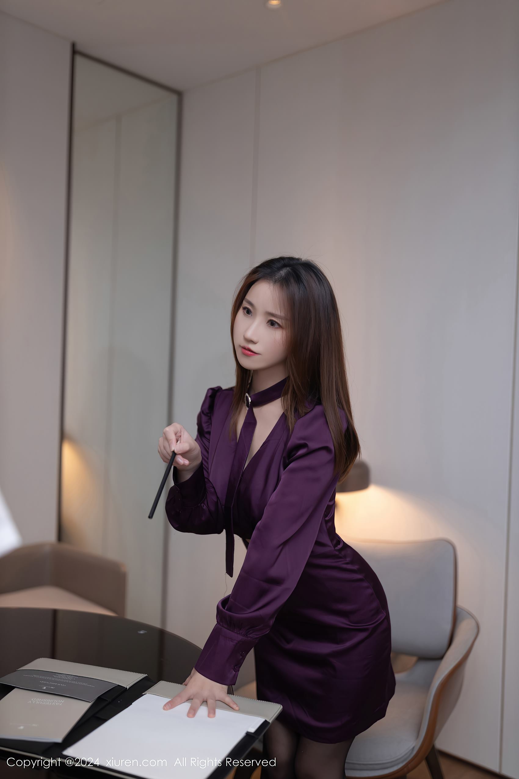 图片[49]-[Xiuren秀人网]2024.03.20 NO.8264 杏子Yada 今晚你陪我 [49+1P] – 速更版-美库