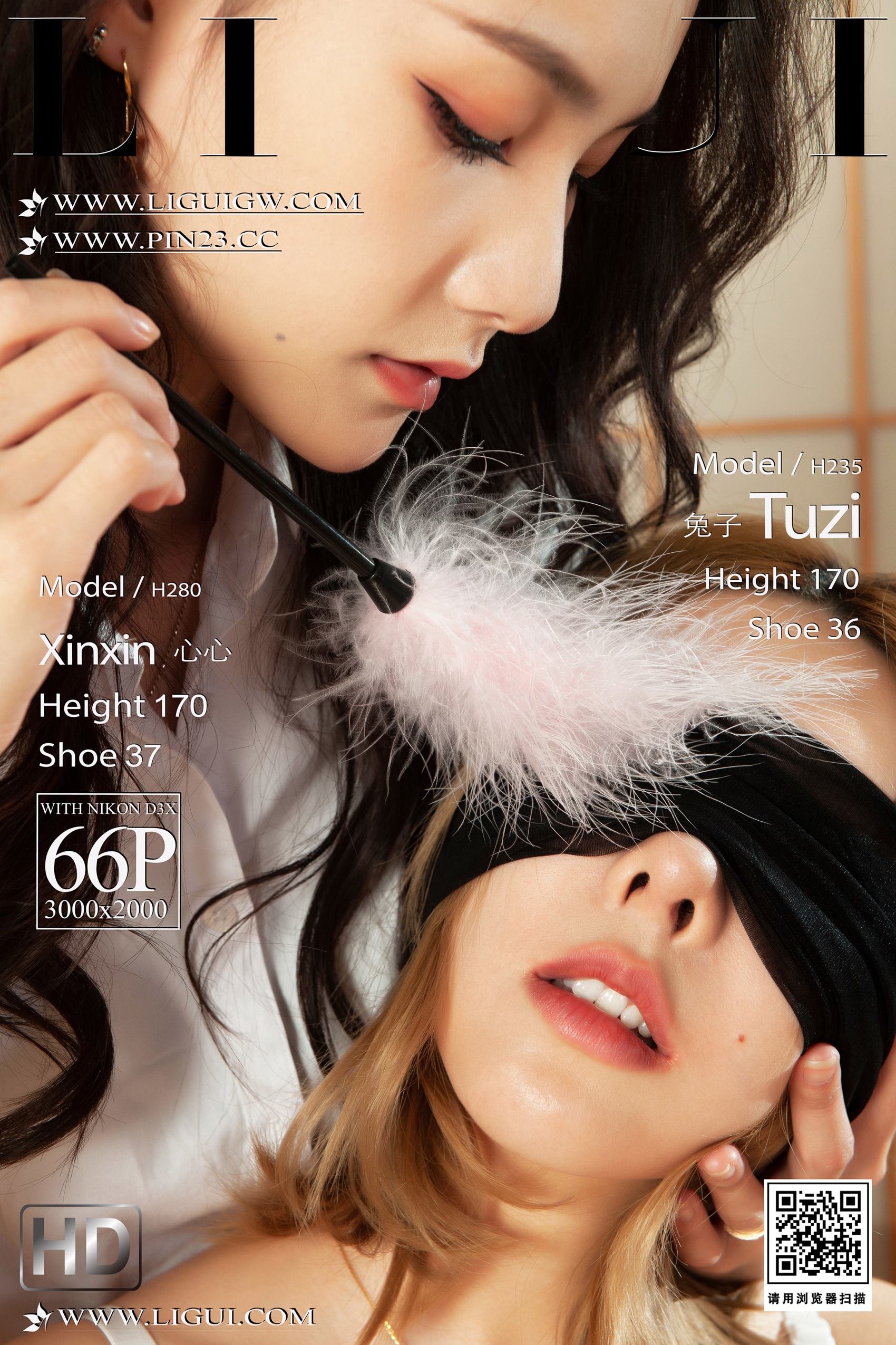 图片[43]-[Ligui丽柜]2024.04.18 兔子和心心互动-上 兔子＆心心[54+1P] – 速更版-美库