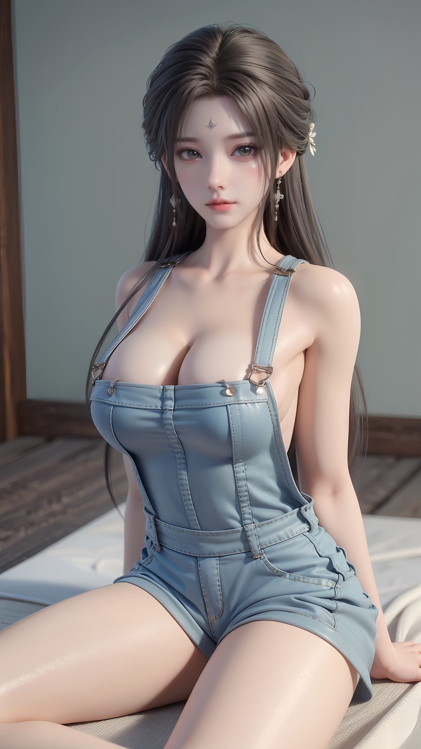 图片[12]-AI绘画 220 完美世界-清漪背带裤[11P] – 速更版-美库