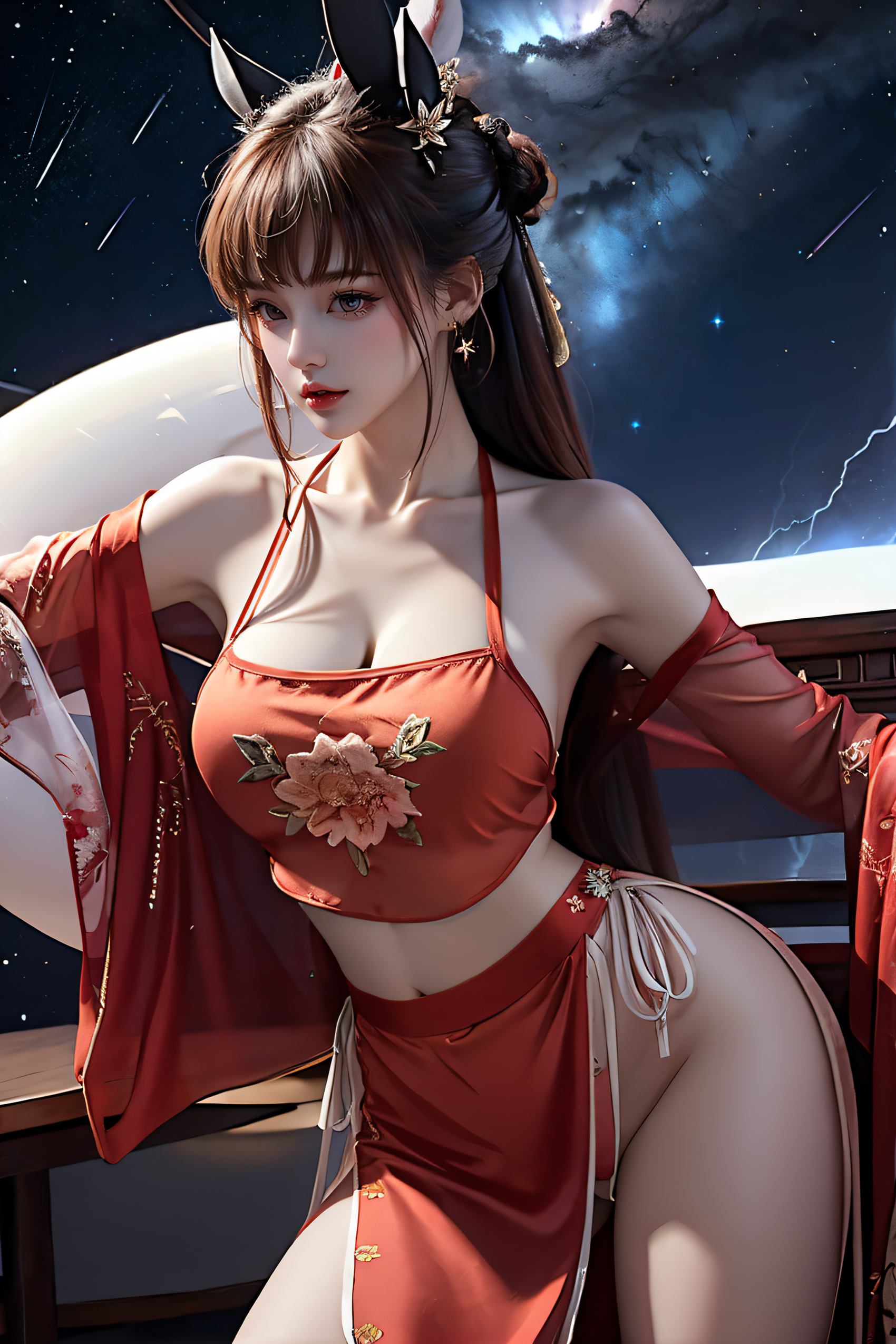 图片[22]-AI绘画 222 王者-公孙离肚兜[26P] – 速更版-美库