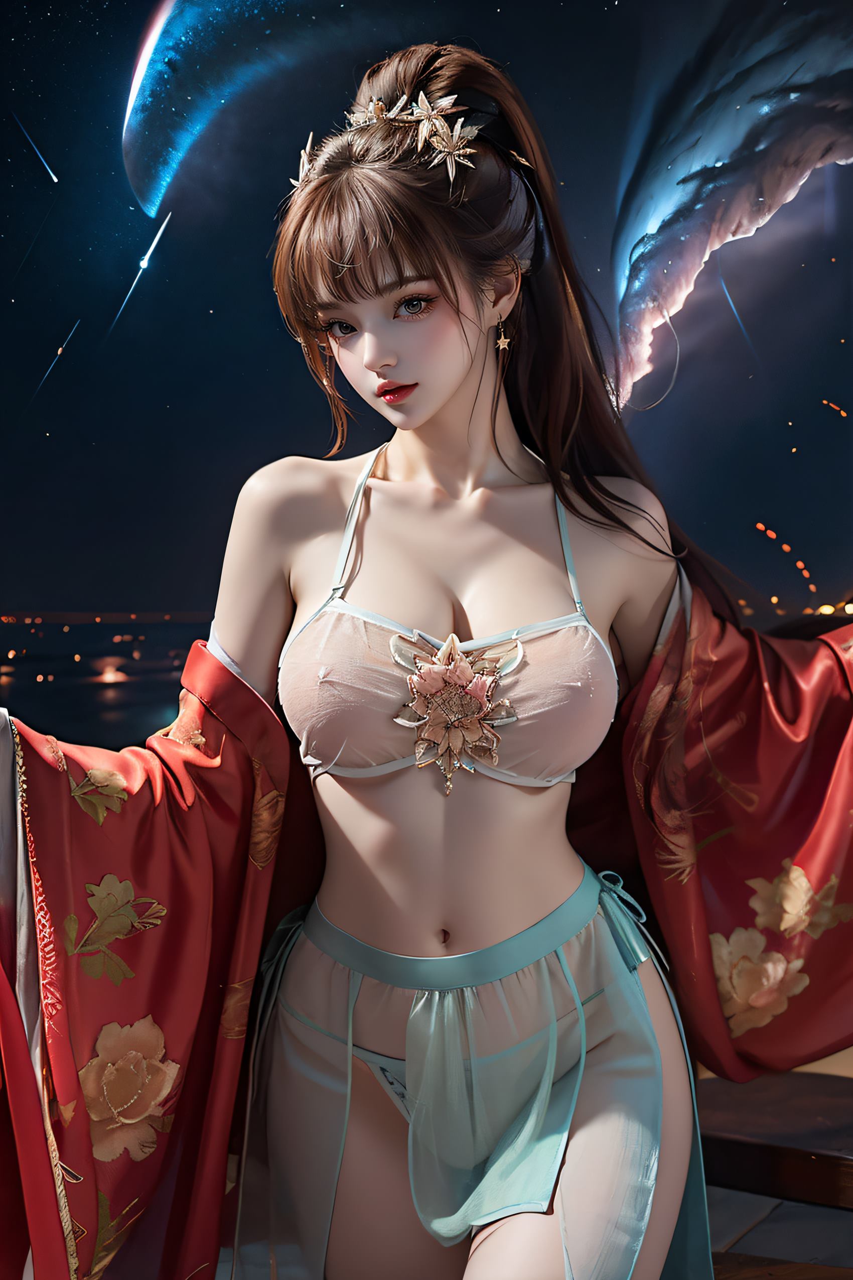 图片[23]-AI绘画 222 王者-公孙离肚兜[26P] – 速更版-美库