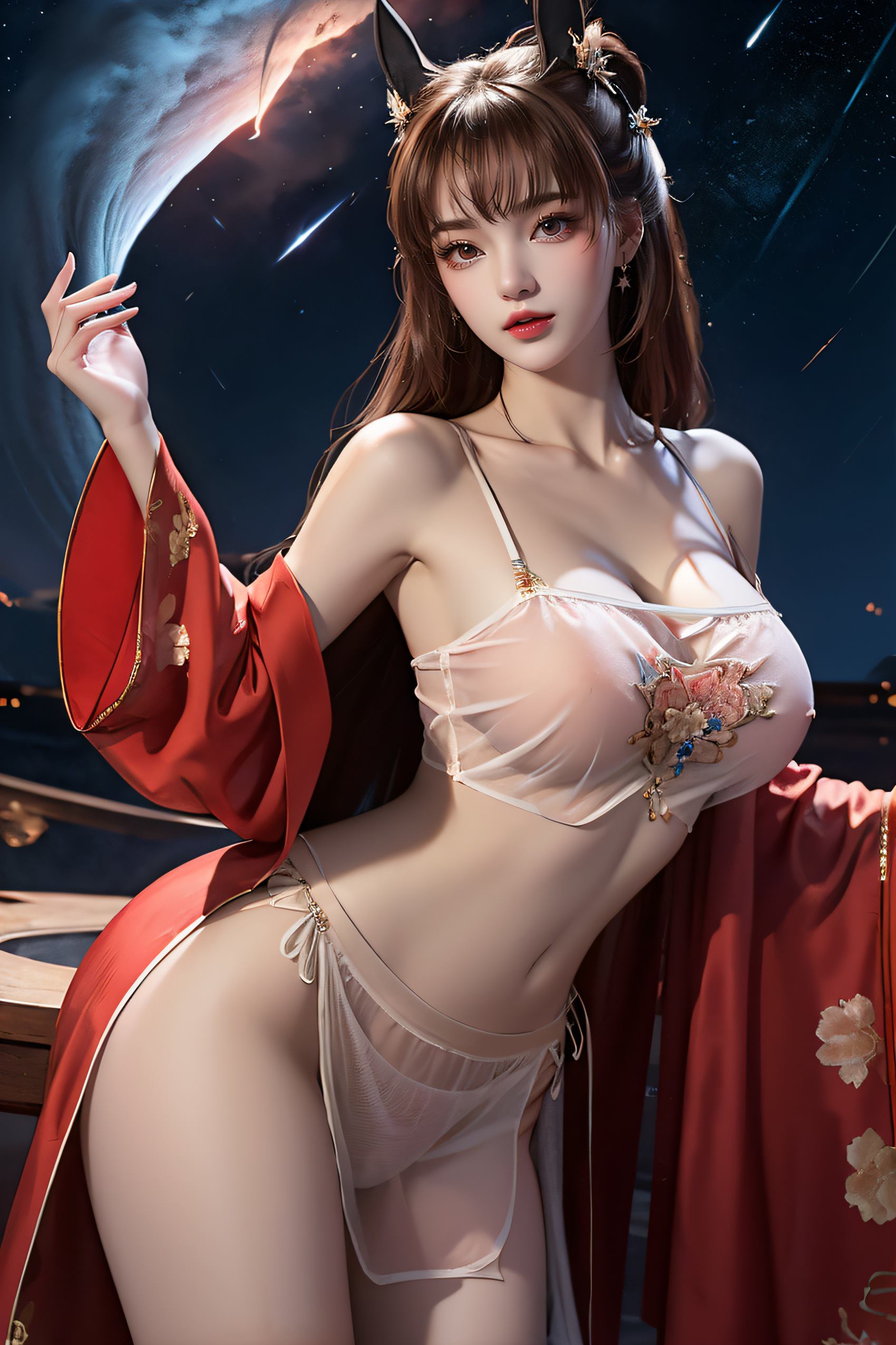 图片[27]-AI绘画 222 王者-公孙离肚兜[26P] – 速更版-美库