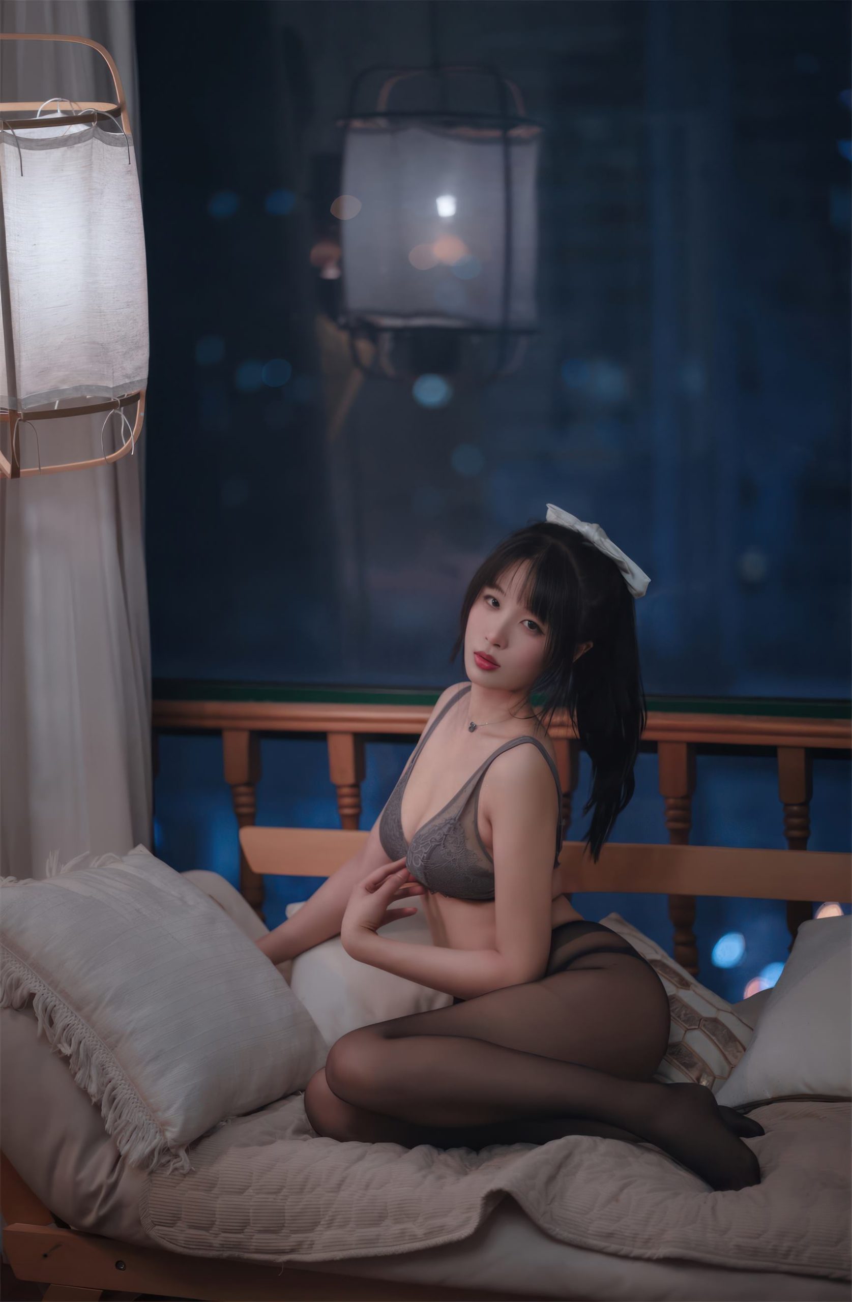 图片[36]-轩萧学姐  – 灰色蕾丝[35P] – 速更版-美库