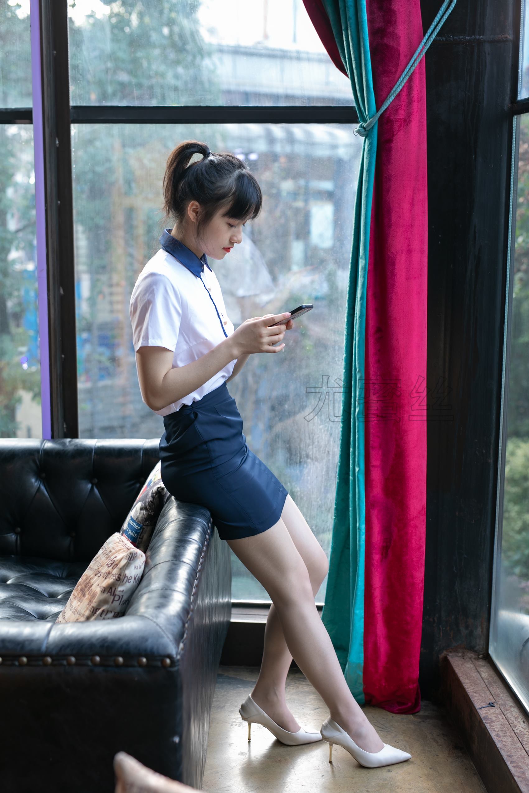 图片[21]-尤蜜丝 穿搭推广展示图集 室内室外天台 [95P] – 速更版-美库