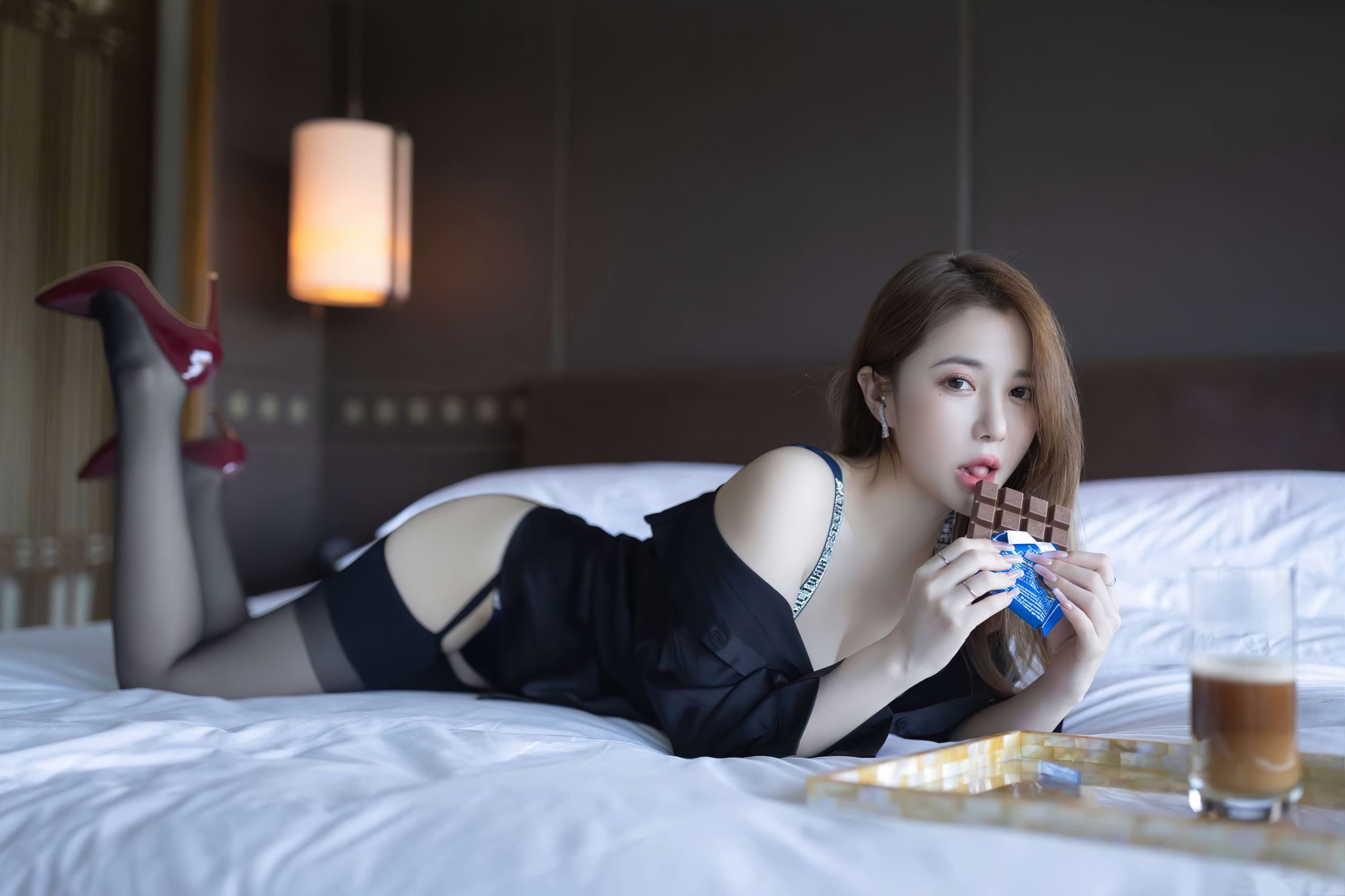 图片[30]-秀人内购@鱼子酱Fish-内部私购《巧克力》[58P] – 速更版-美库