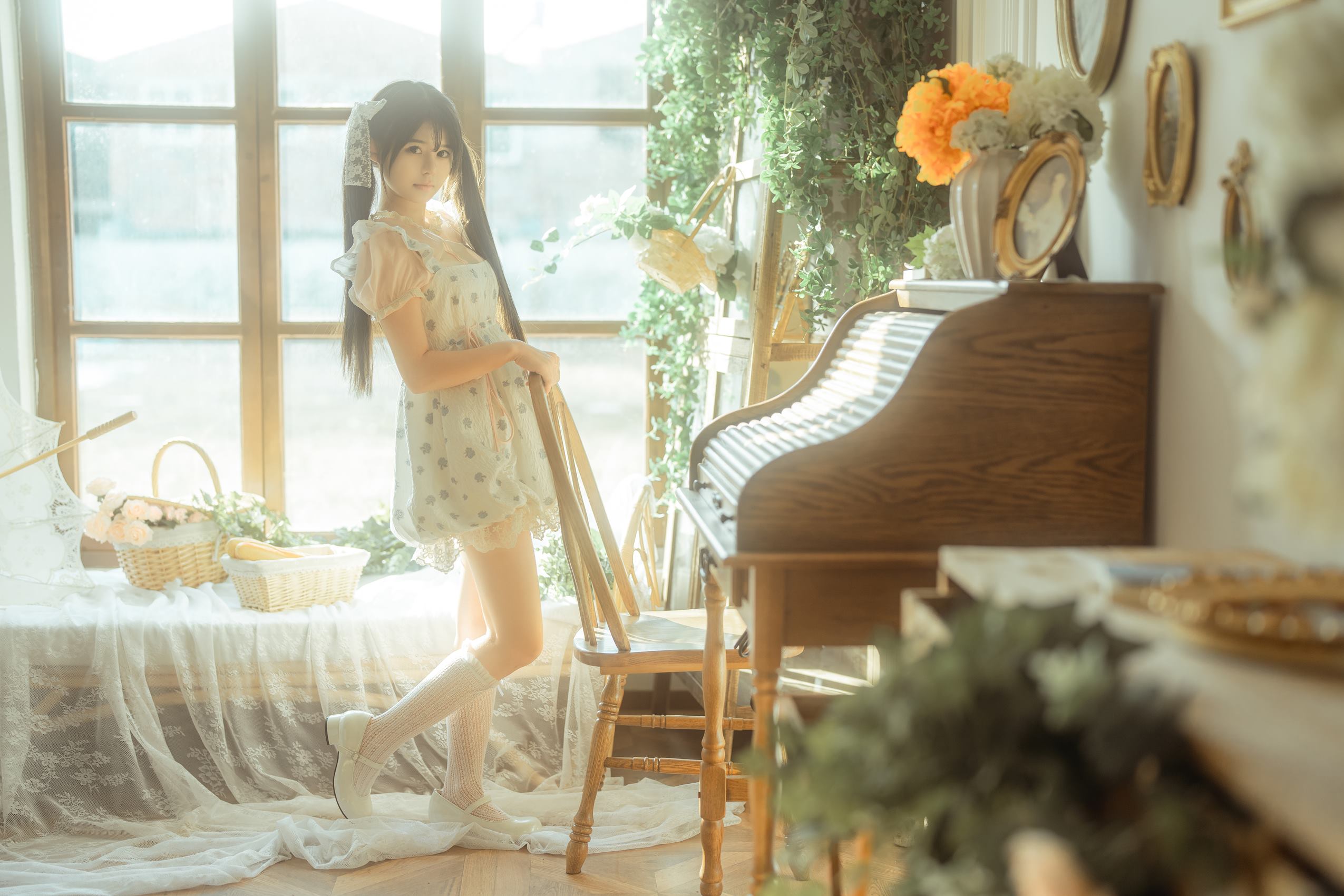 图片[37]-rua阮阮  花房 小裙子[36P] – 速更版-美库