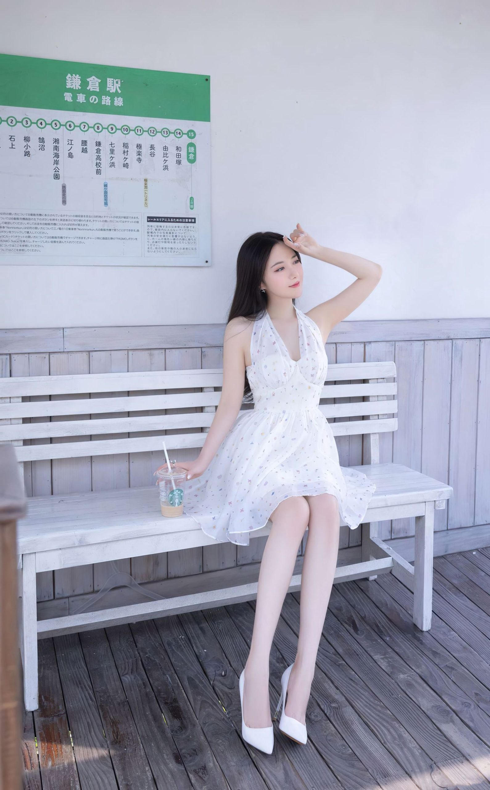 图片[12]-秀人内购@鱼子酱Fish-内部私购《风吹过想你的车站》[18P] – 速更版-美库