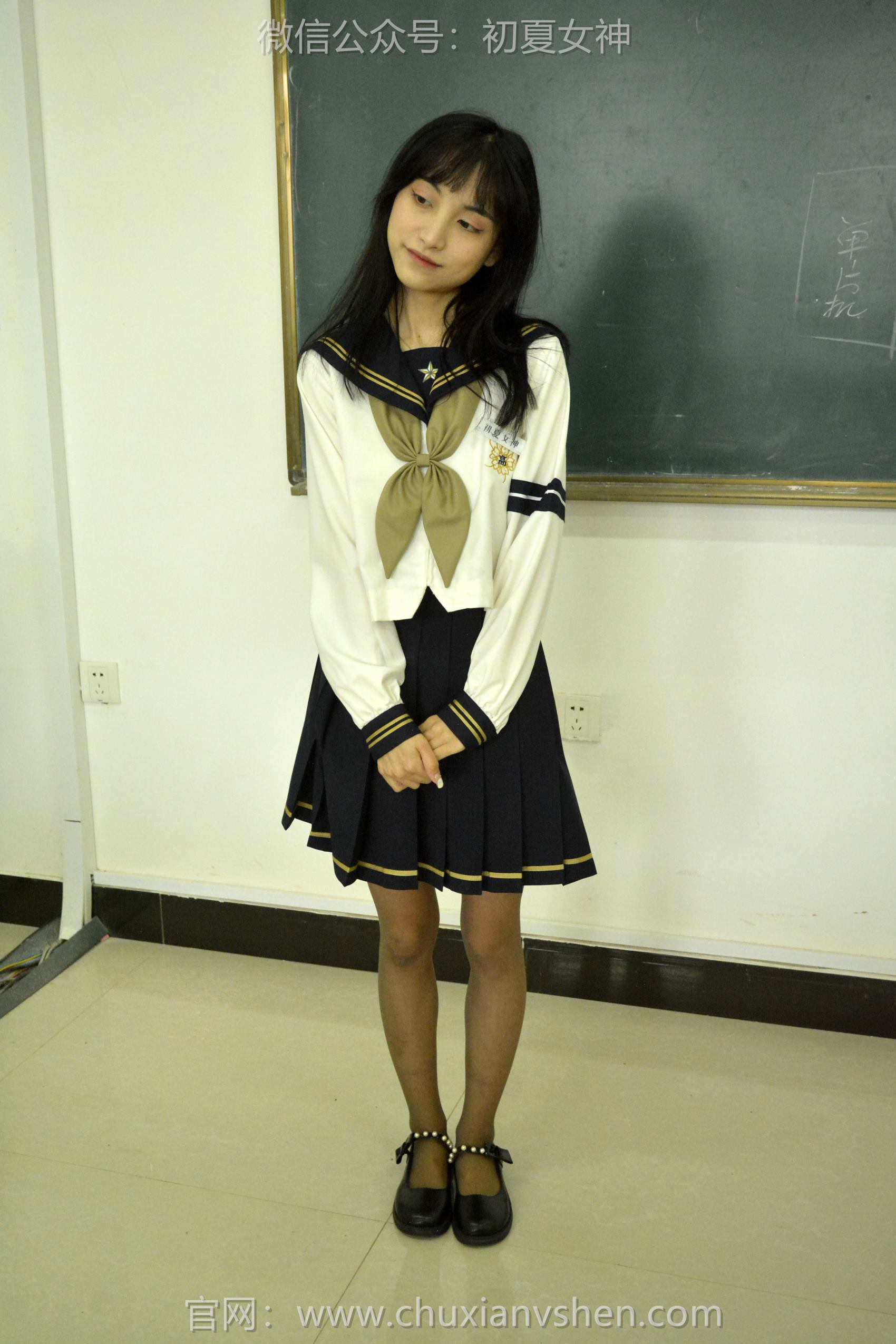 图片[17]-初夏女神 NO.110 柒柒 海军服[140P] – 速更版-美库