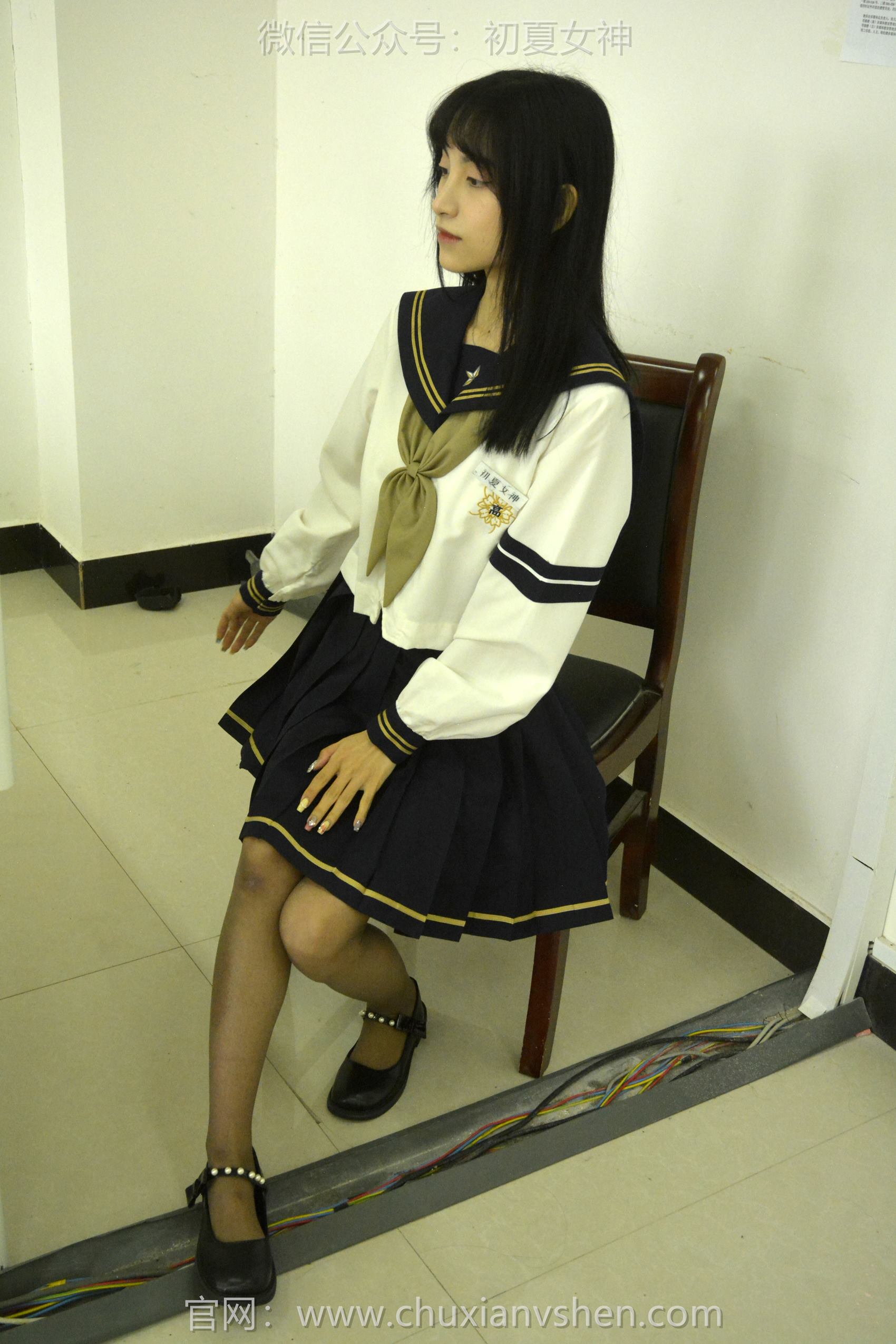 图片[23]-初夏女神 NO.110 柒柒 海军服[140P] – 速更版-美库