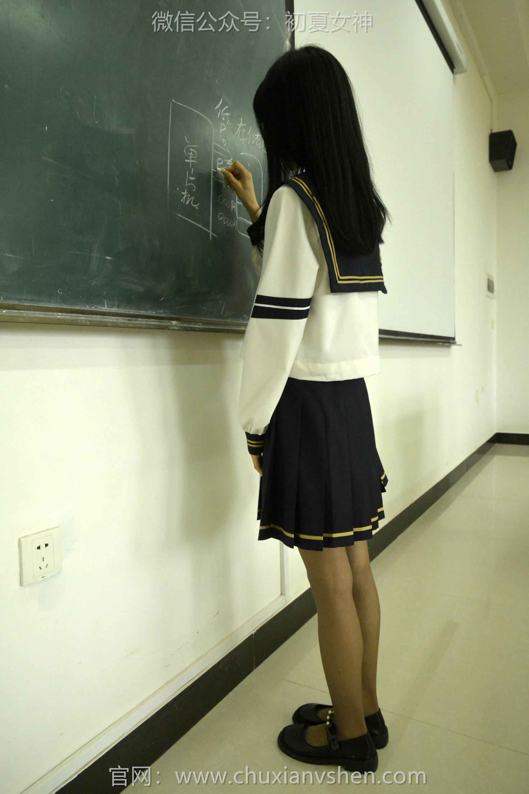 图片[26]-初夏女神 NO.110 柒柒 海军服[140P] – 速更版-美库