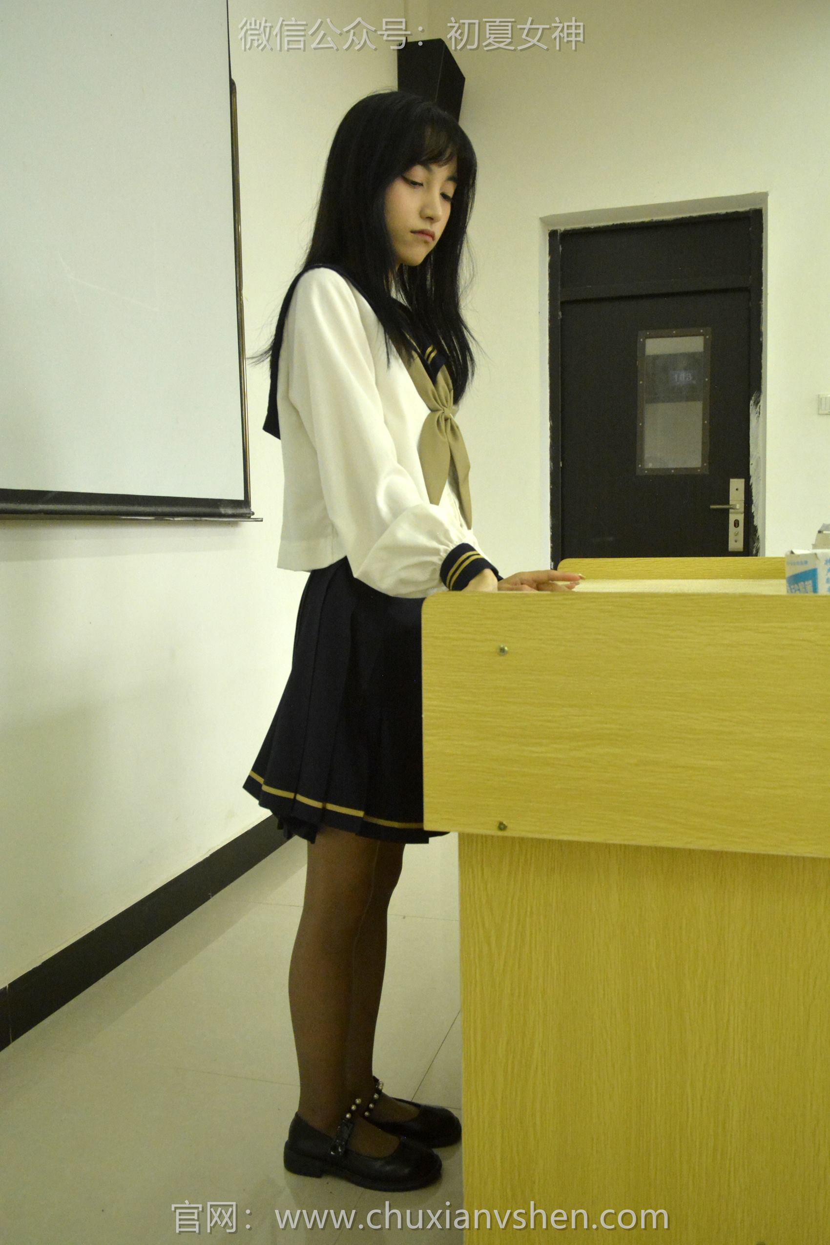 图片[34]-初夏女神 NO.110 柒柒 海军服[140P] – 速更版-美库