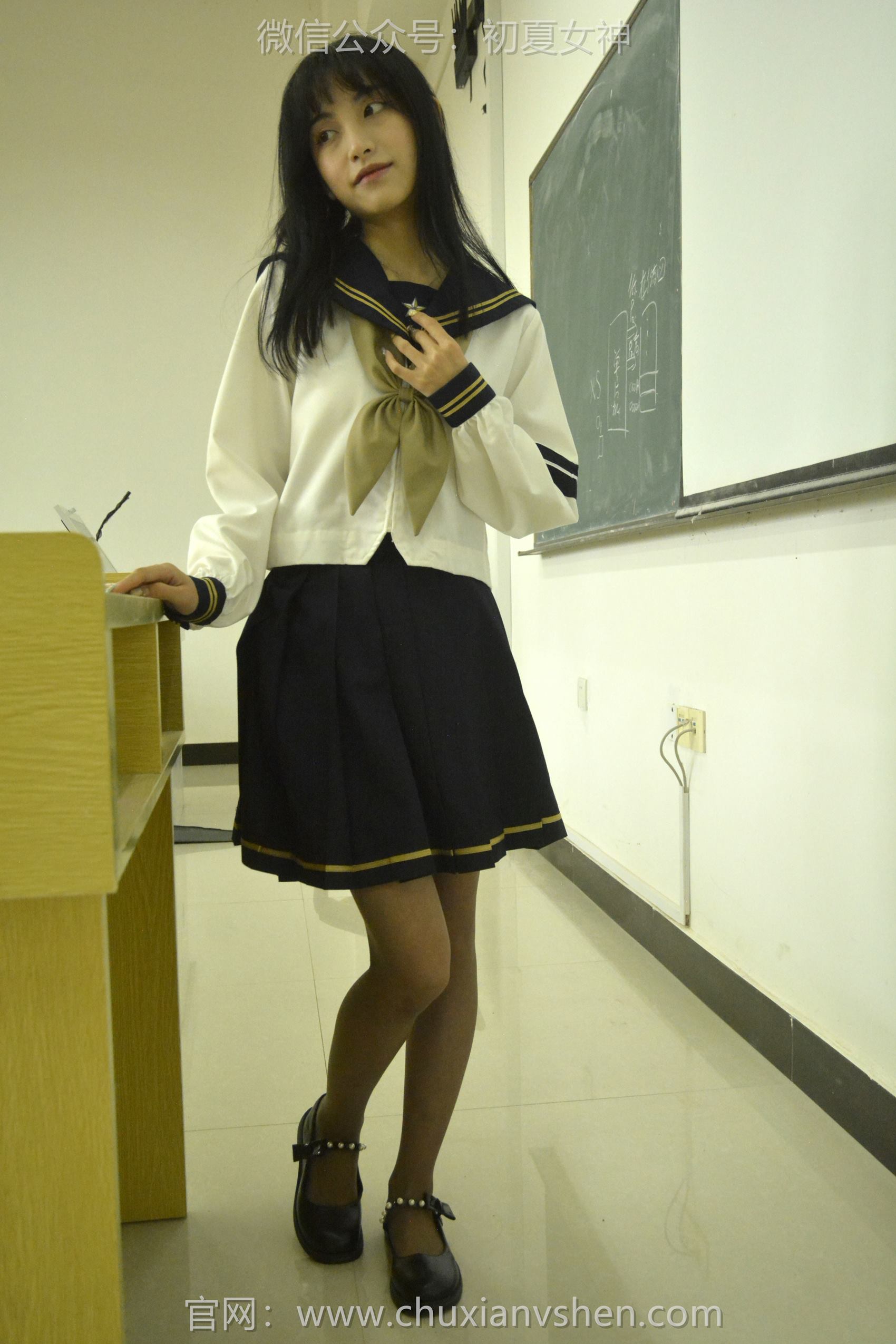 图片[40]-初夏女神 NO.110 柒柒 海军服[140P] – 速更版-美库