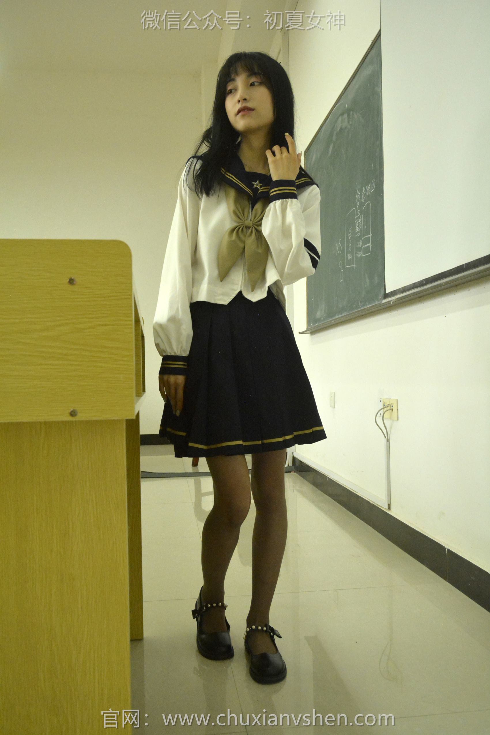 图片[41]-初夏女神 NO.110 柒柒 海军服[140P] – 速更版-美库