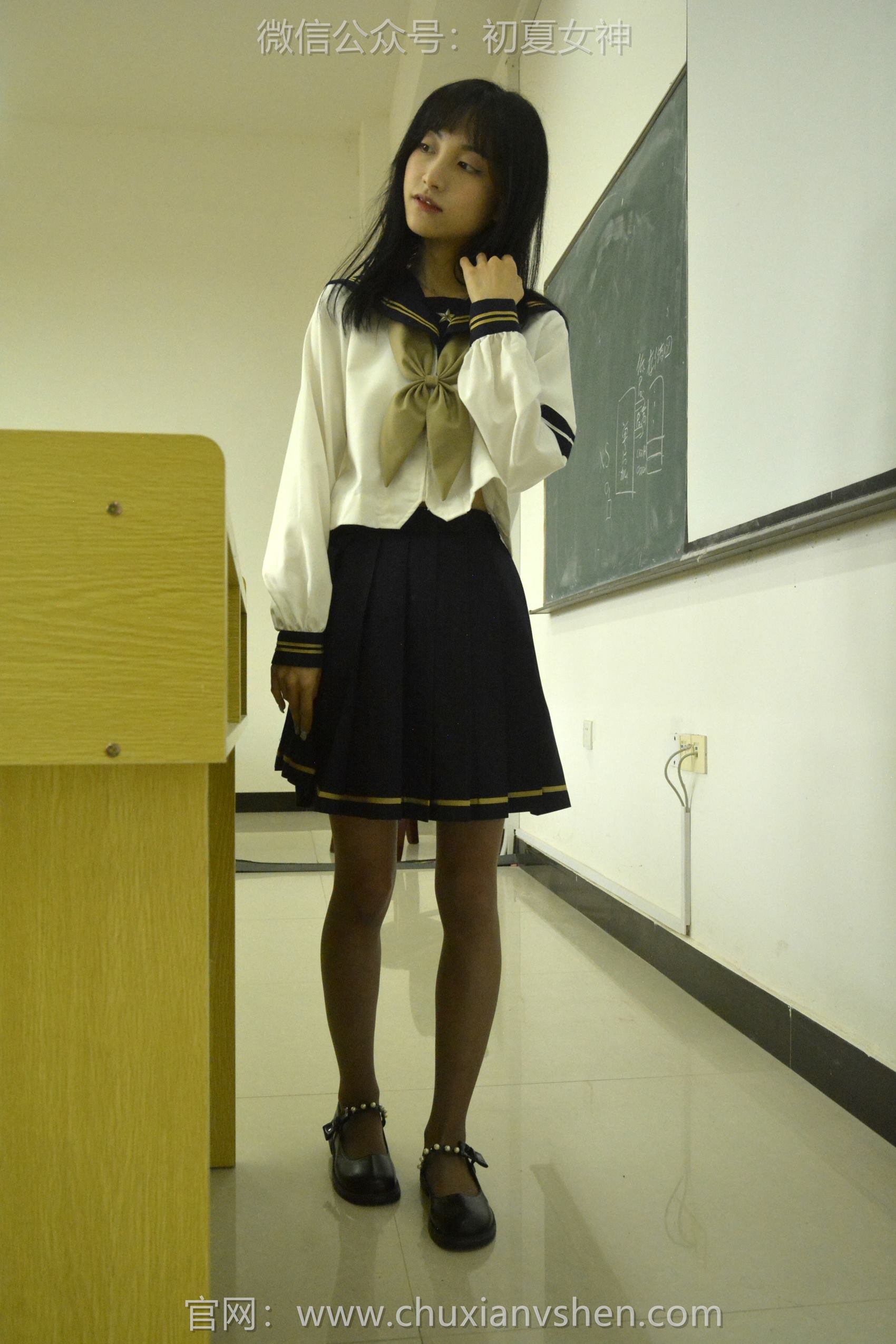 图片[42]-初夏女神 NO.110 柒柒 海军服[140P] – 速更版-美库
