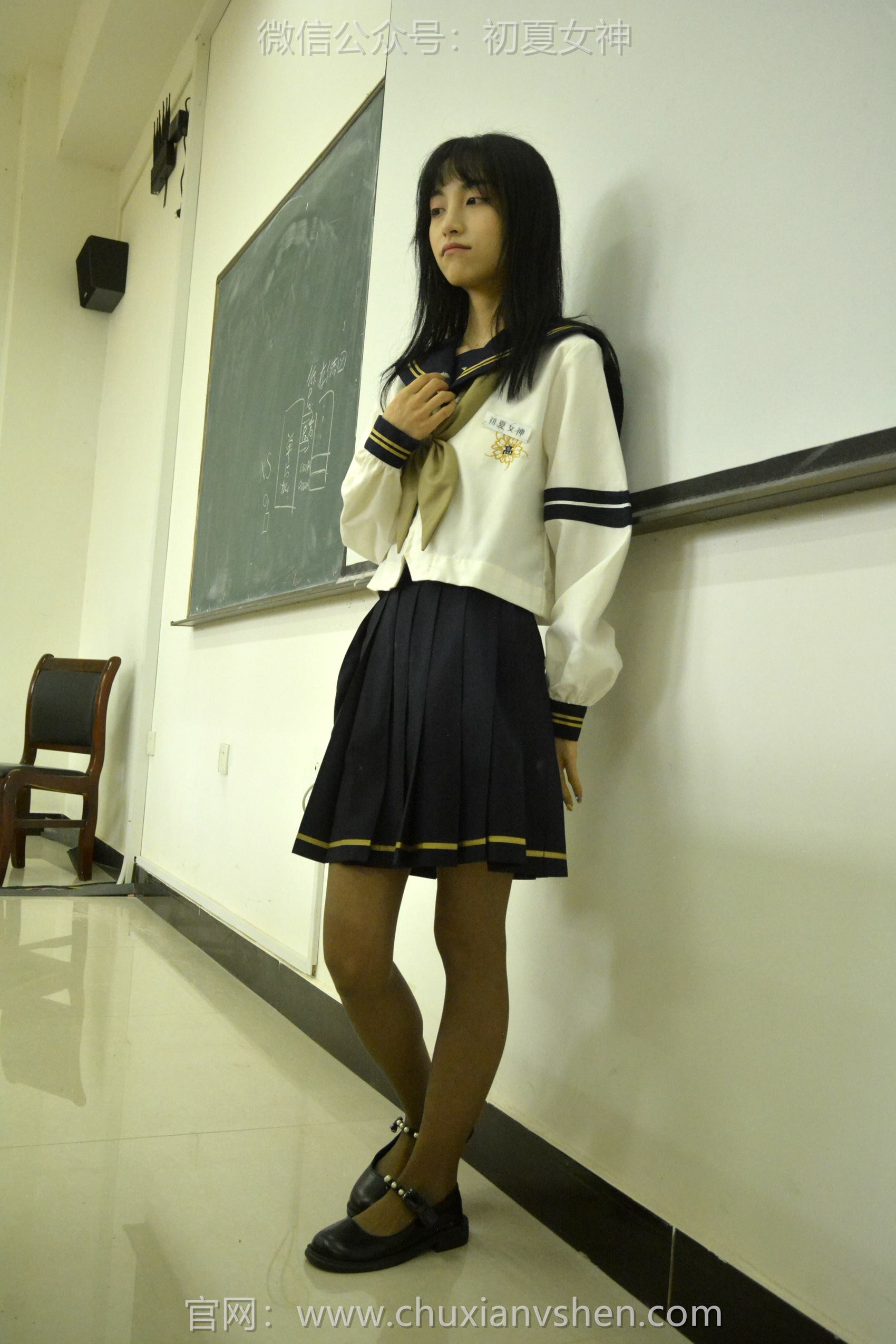 图片[46]-初夏女神 NO.110 柒柒 海军服[140P] – 速更版-美库