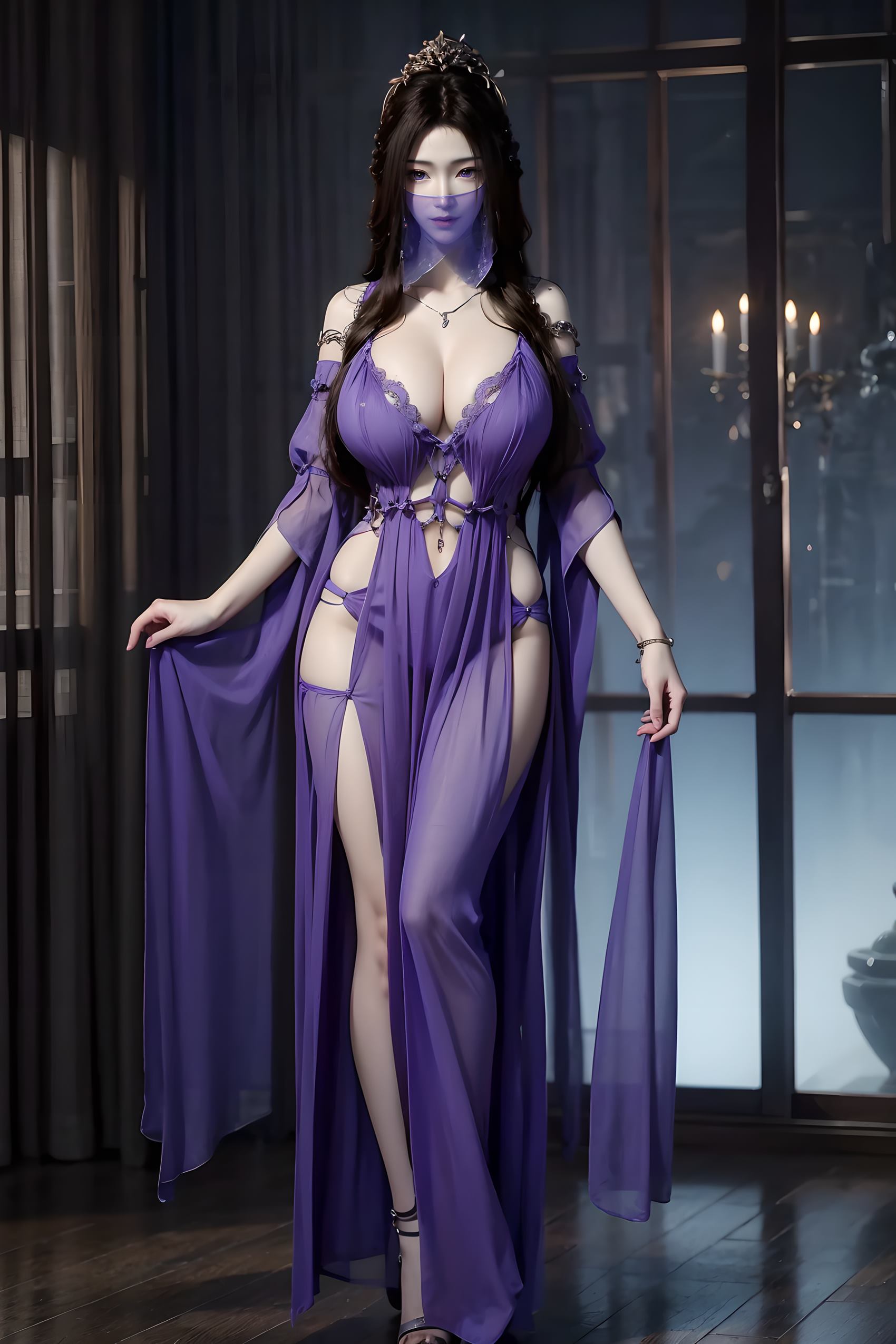 图片[24]-AI绘画 225 凡人修仙传-紫灵薄纱[30P] – 速更版-美库