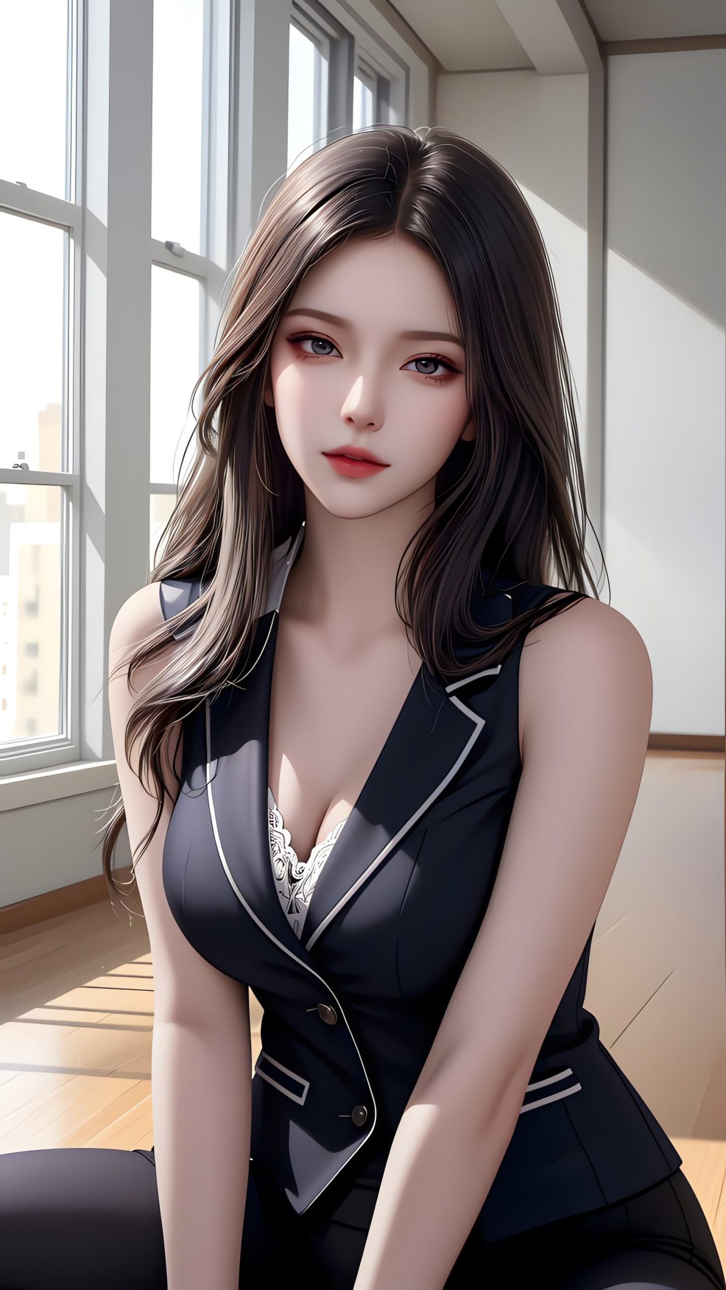 图片[11]-AI绘画 226 美女教师[24P] – 速更版-美库