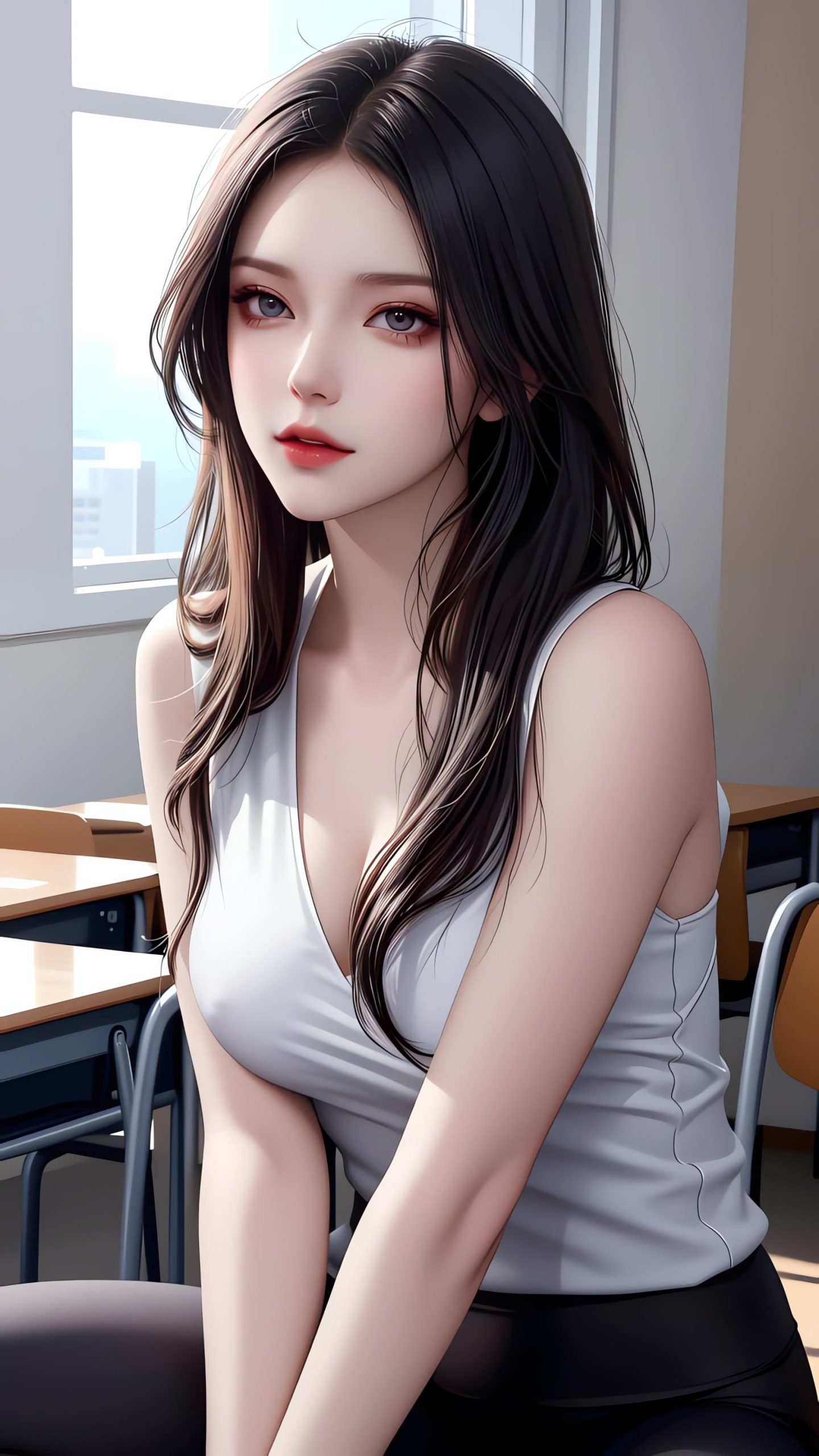 图片[12]-AI绘画 226 美女教师[24P] – 速更版-美库