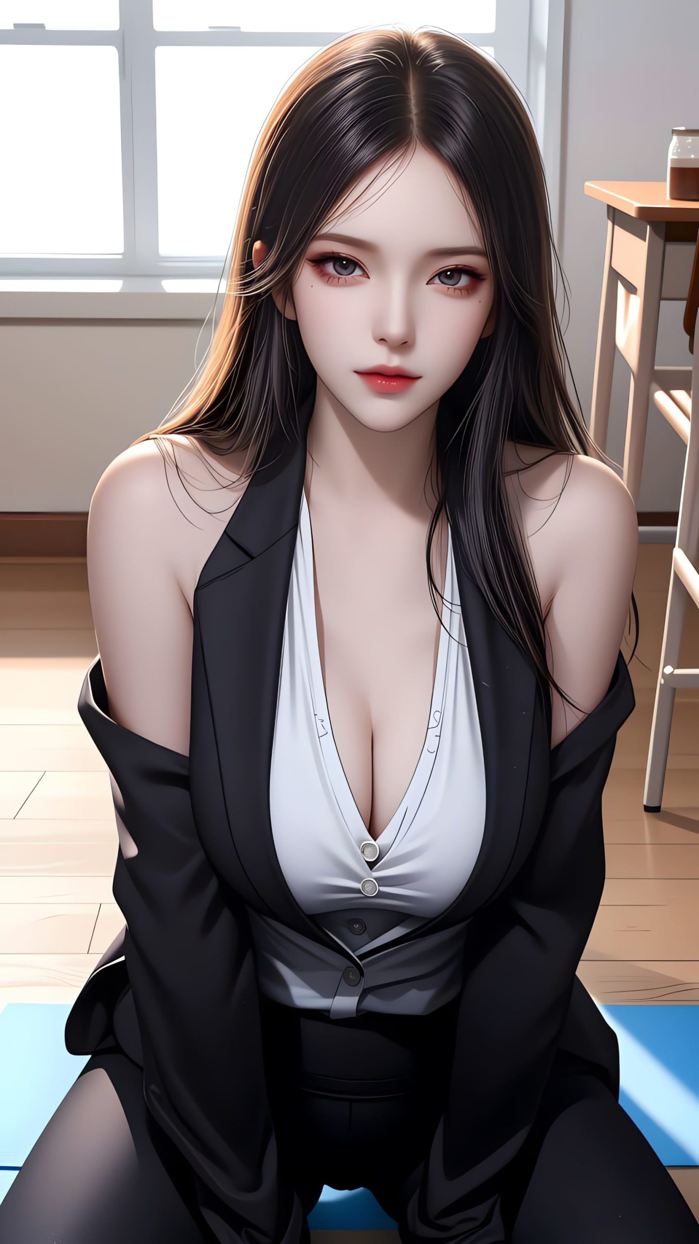 图片[18]-AI绘画 226 美女教师[24P] – 速更版-美库