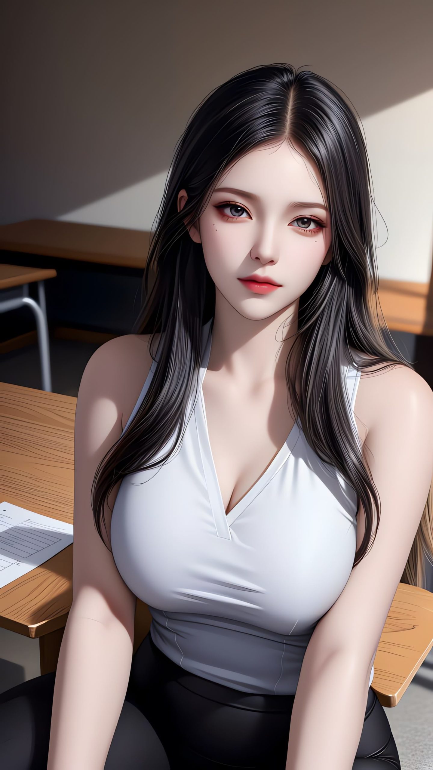 图片[22]-AI绘画 226 美女教师[24P] – 速更版-美库