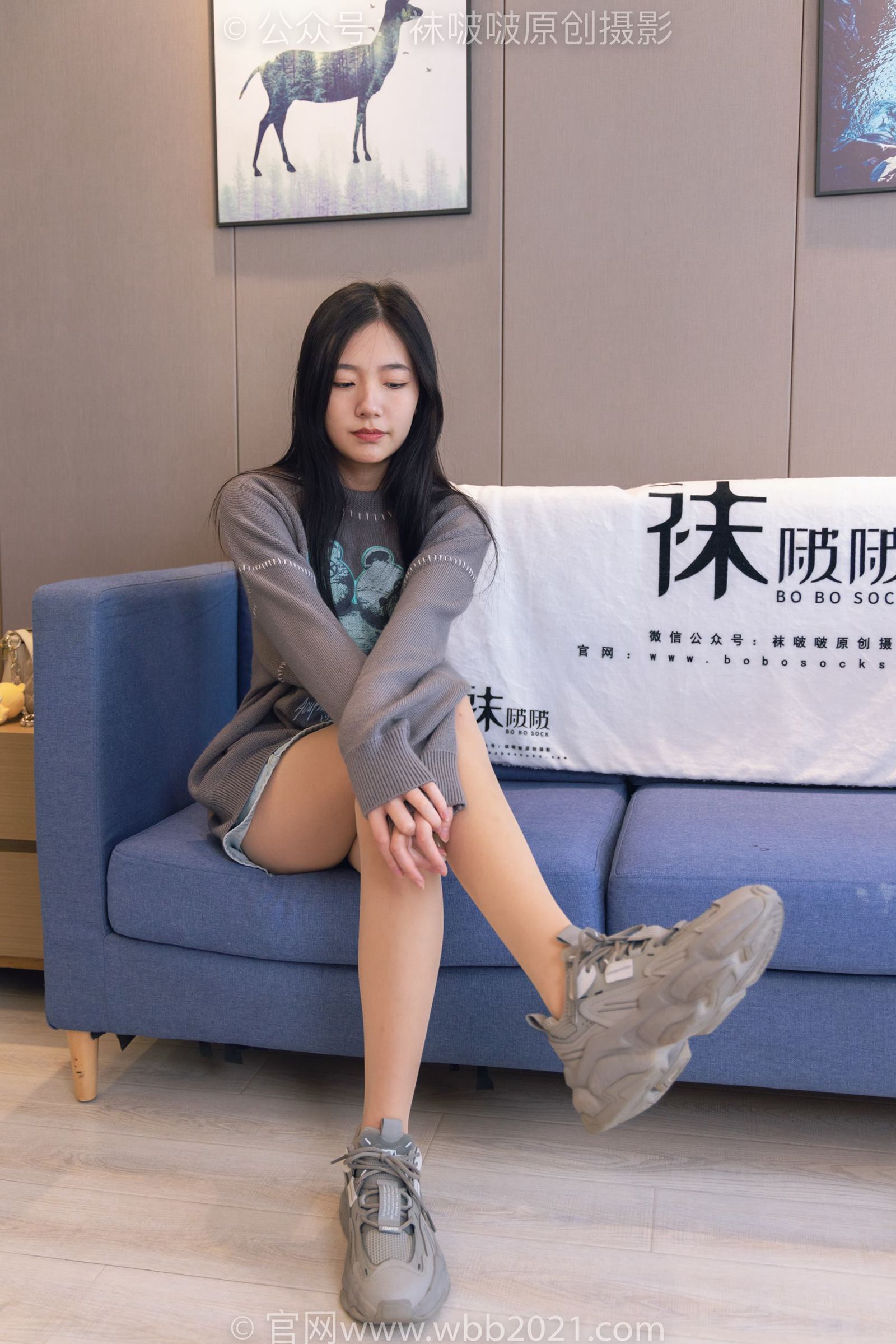 图片[30]-[BoBoSocks袜啵啵]NO.354 小甜豆-运动鞋、肉丝[140P] – 速更版-美库