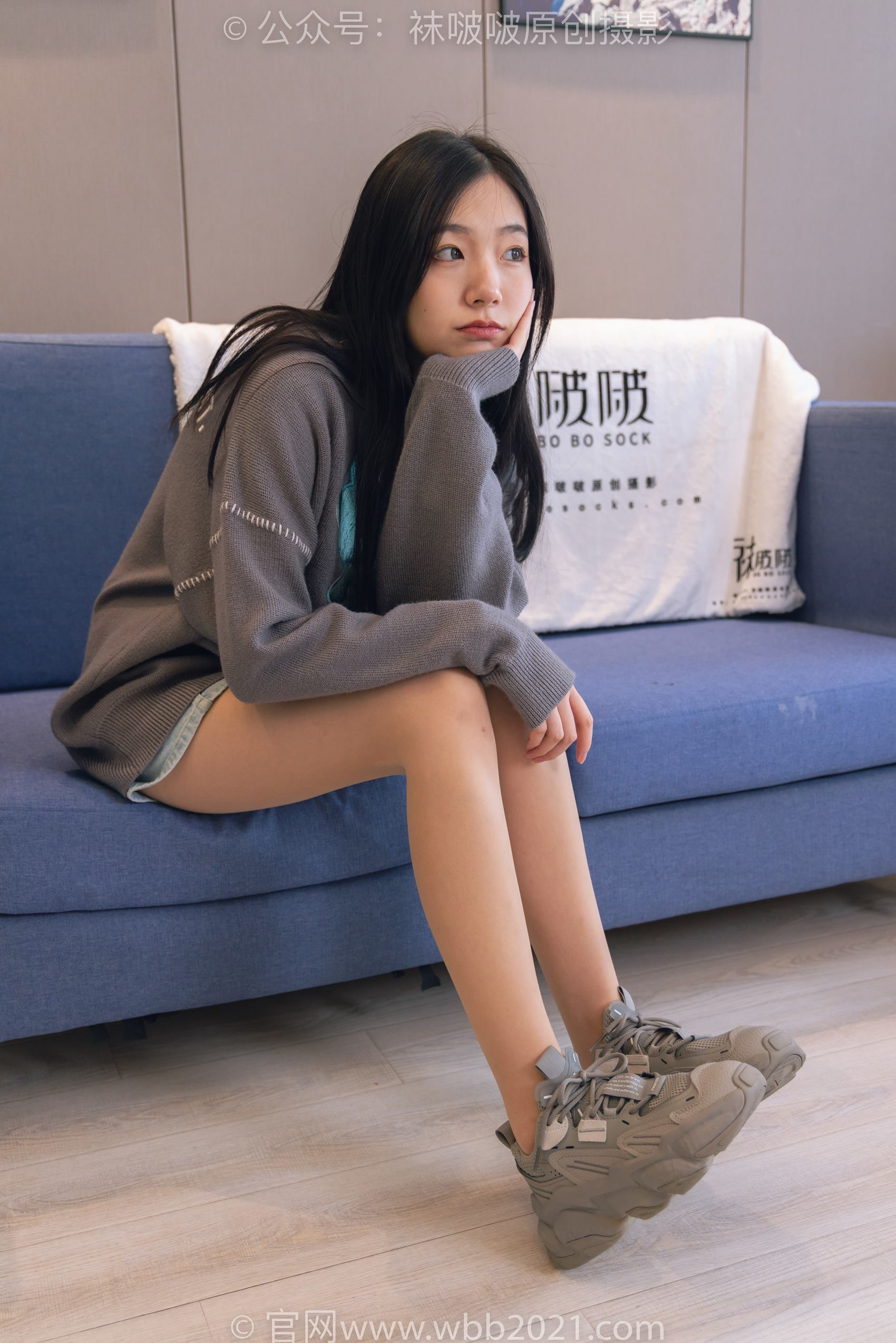 图片[38]-[BoBoSocks袜啵啵]NO.354 小甜豆-运动鞋、肉丝[140P] – 速更版-美库