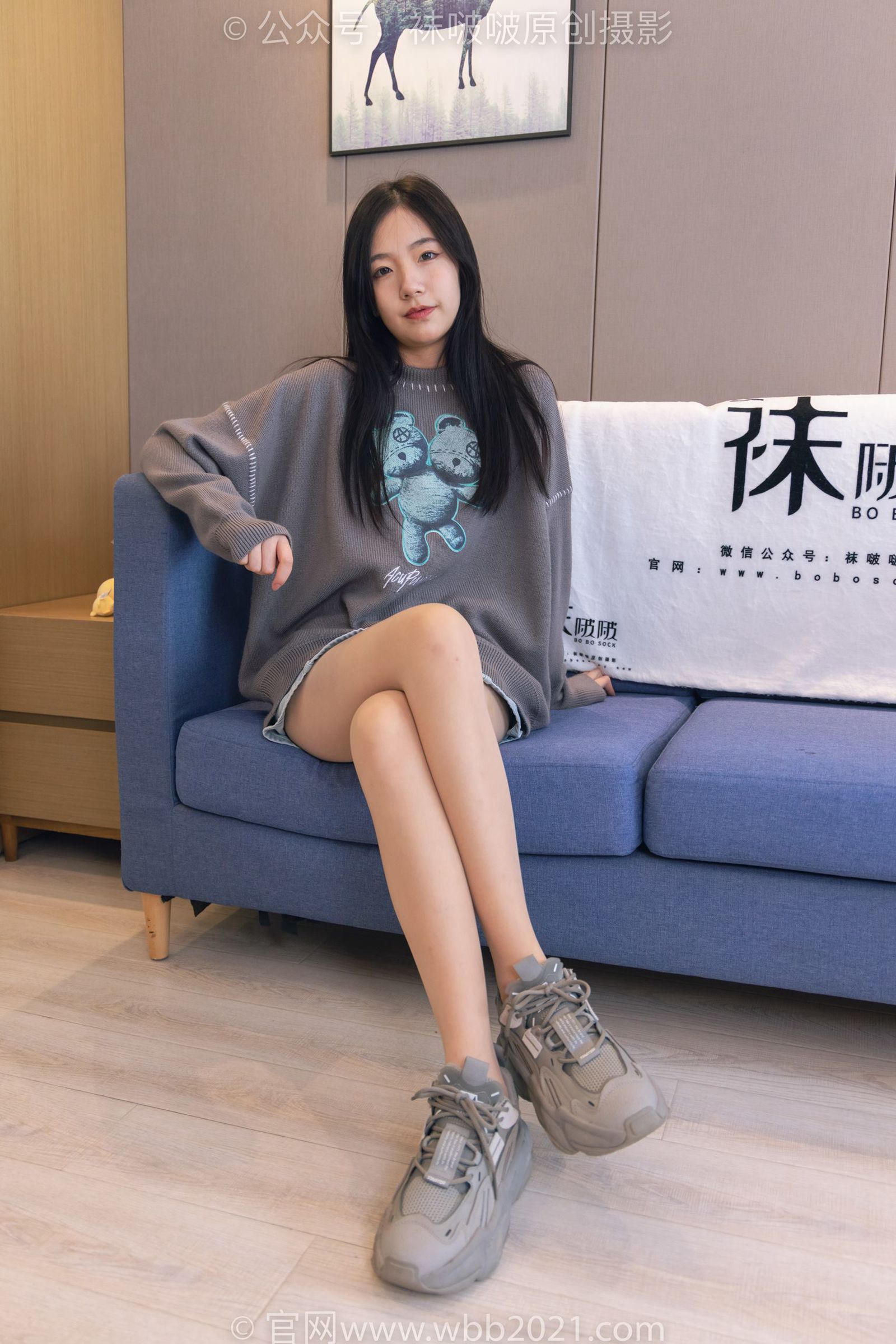 图片[41]-[BoBoSocks袜啵啵]NO.354 小甜豆-运动鞋、肉丝[140P] – 速更版-美库