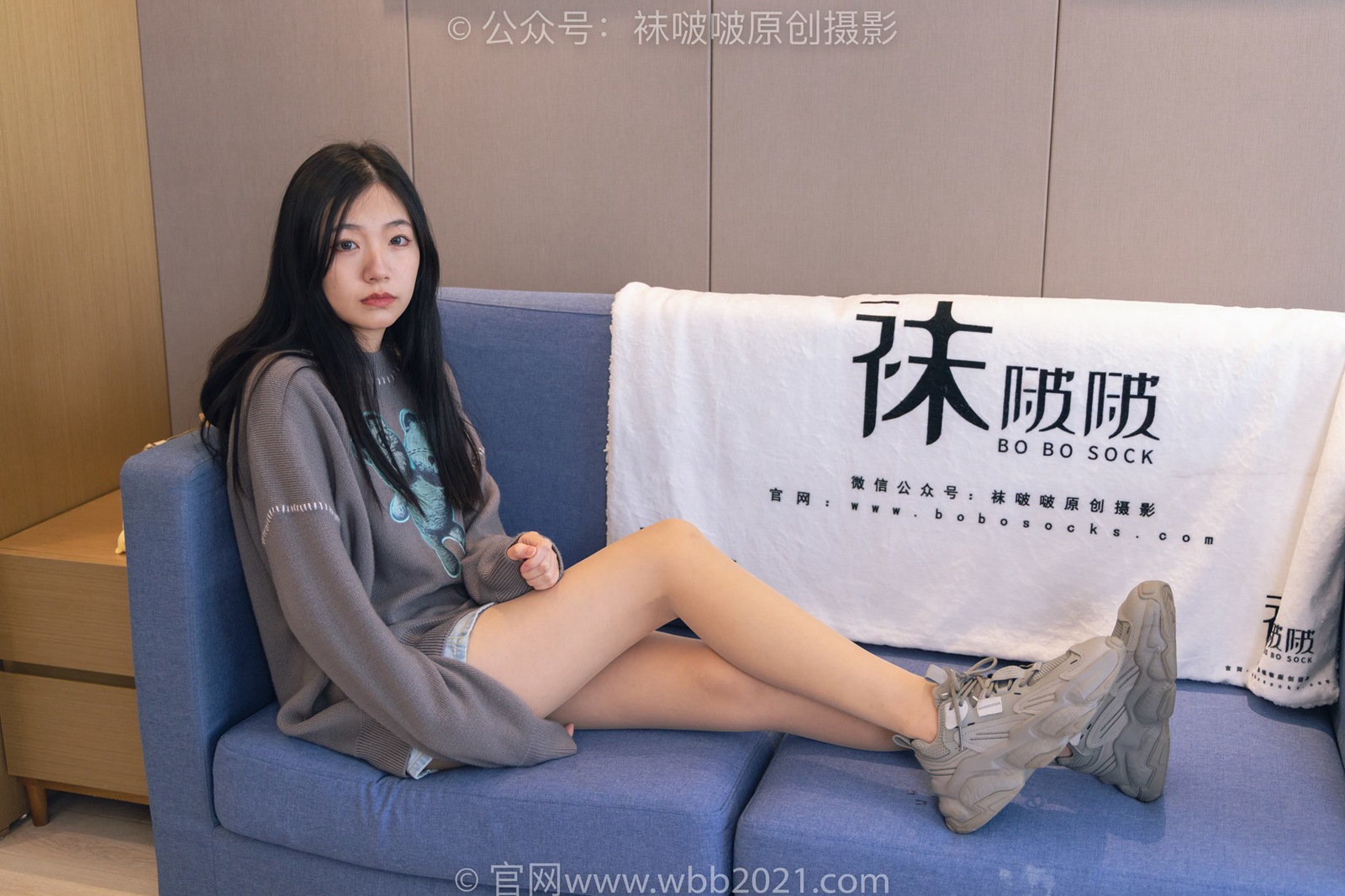 图片[46]-[BoBoSocks袜啵啵]NO.354 小甜豆-运动鞋、肉丝[140P] – 速更版-美库