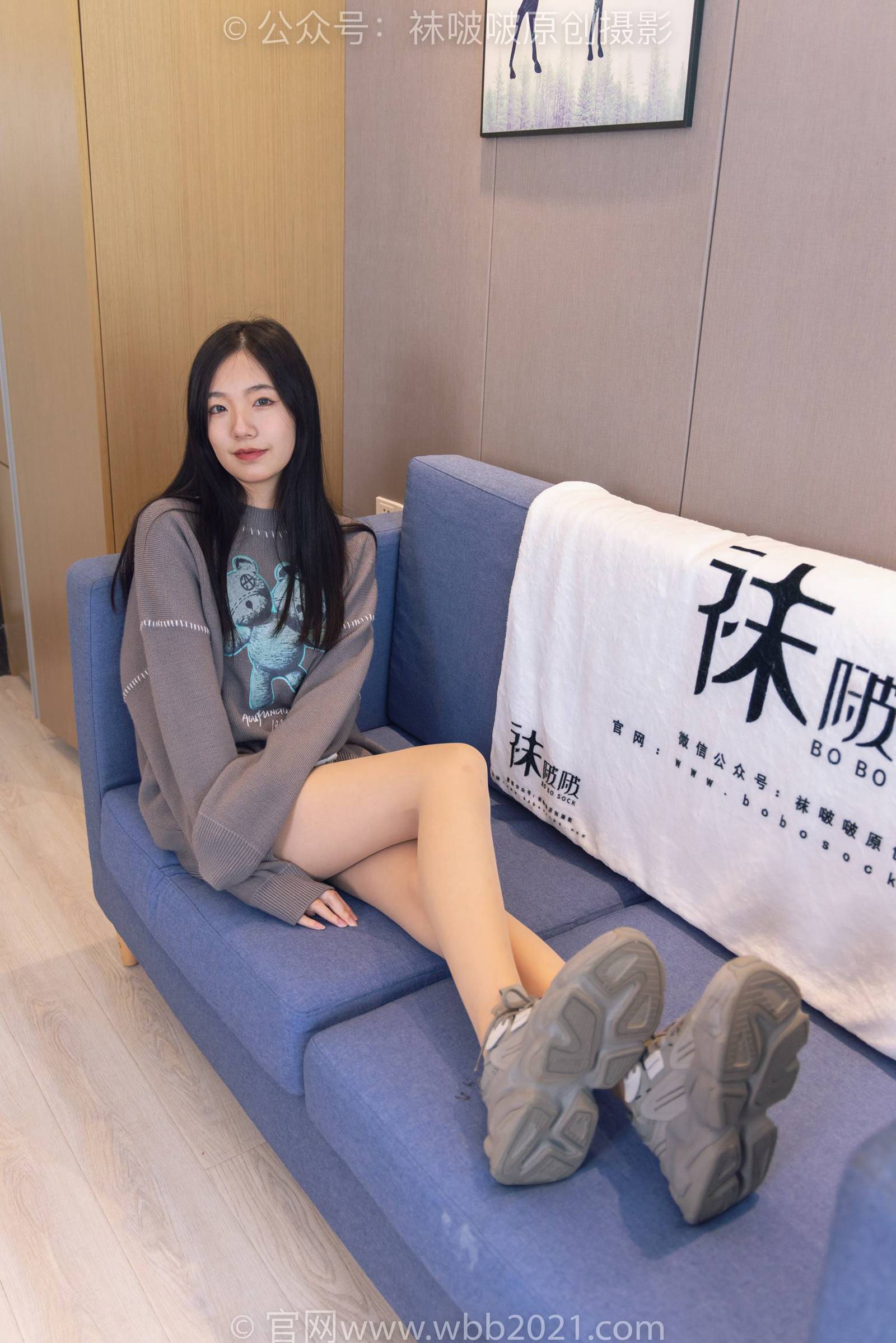 图片[52]-[BoBoSocks袜啵啵]NO.354 小甜豆-运动鞋、肉丝[140P] – 速更版-美库