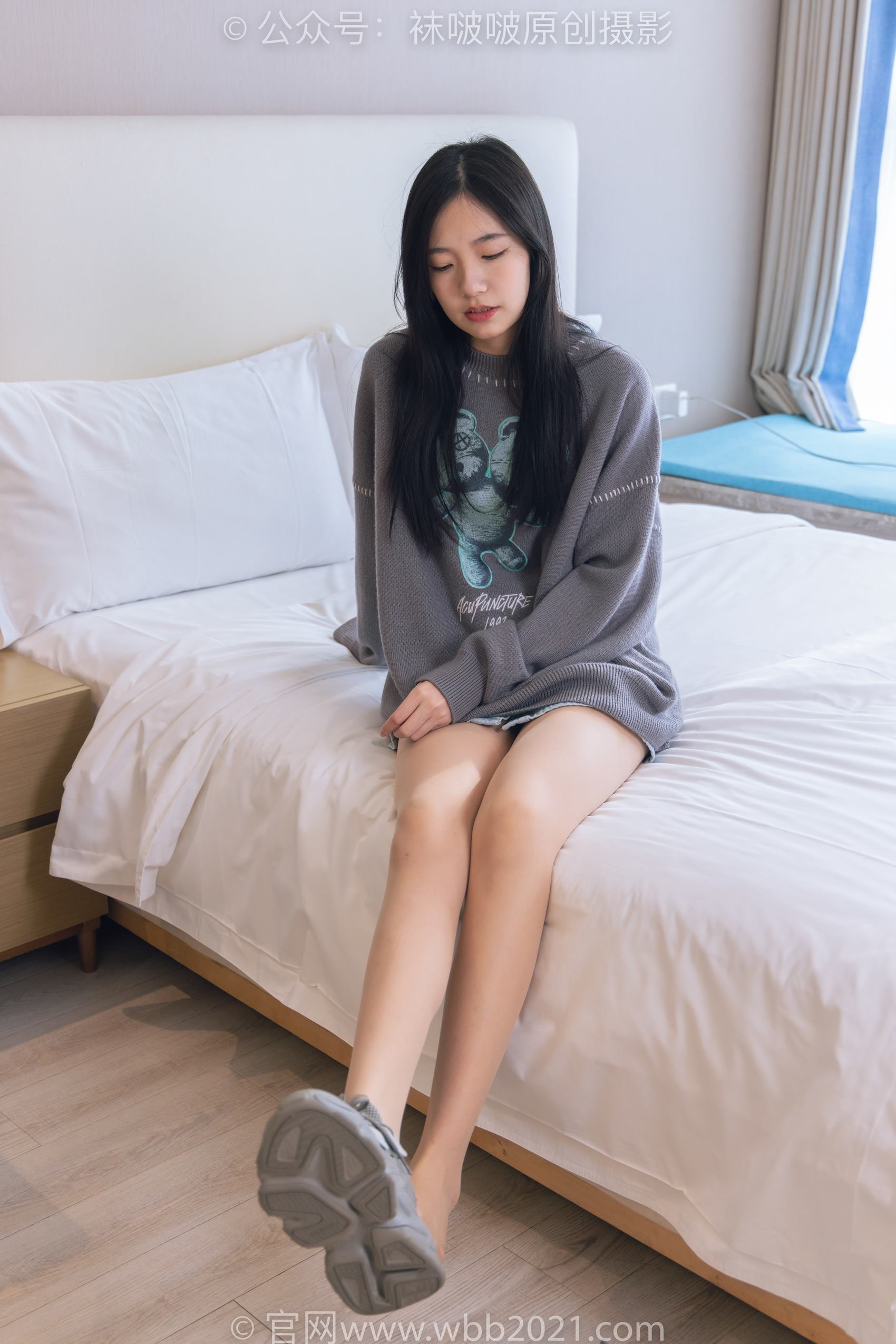 图片[59]-[BoBoSocks袜啵啵]NO.354 小甜豆-运动鞋、肉丝[140P] – 速更版-美库