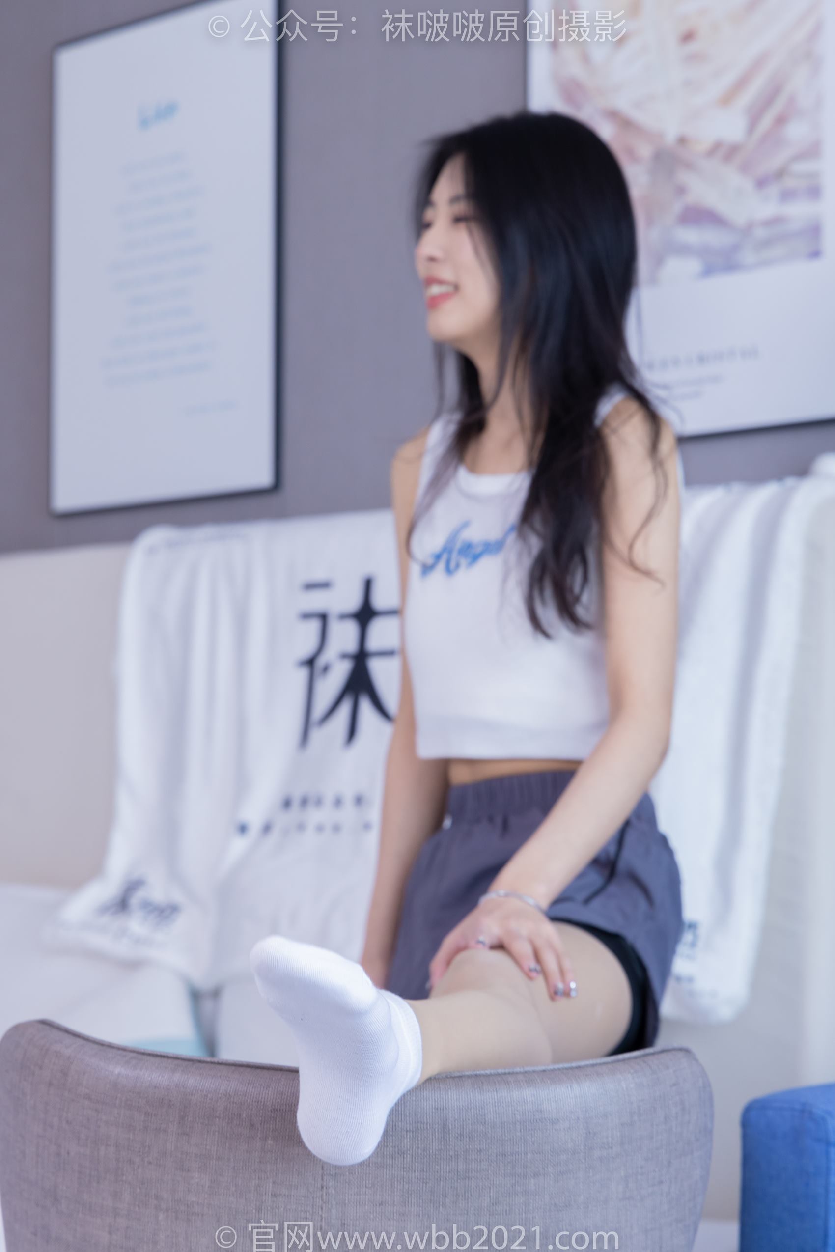 图片[64]-[BoBoSocks袜啵啵]NO.355 奶油-板鞋、白棉袜、肉丝[200P] – 速更版-美库