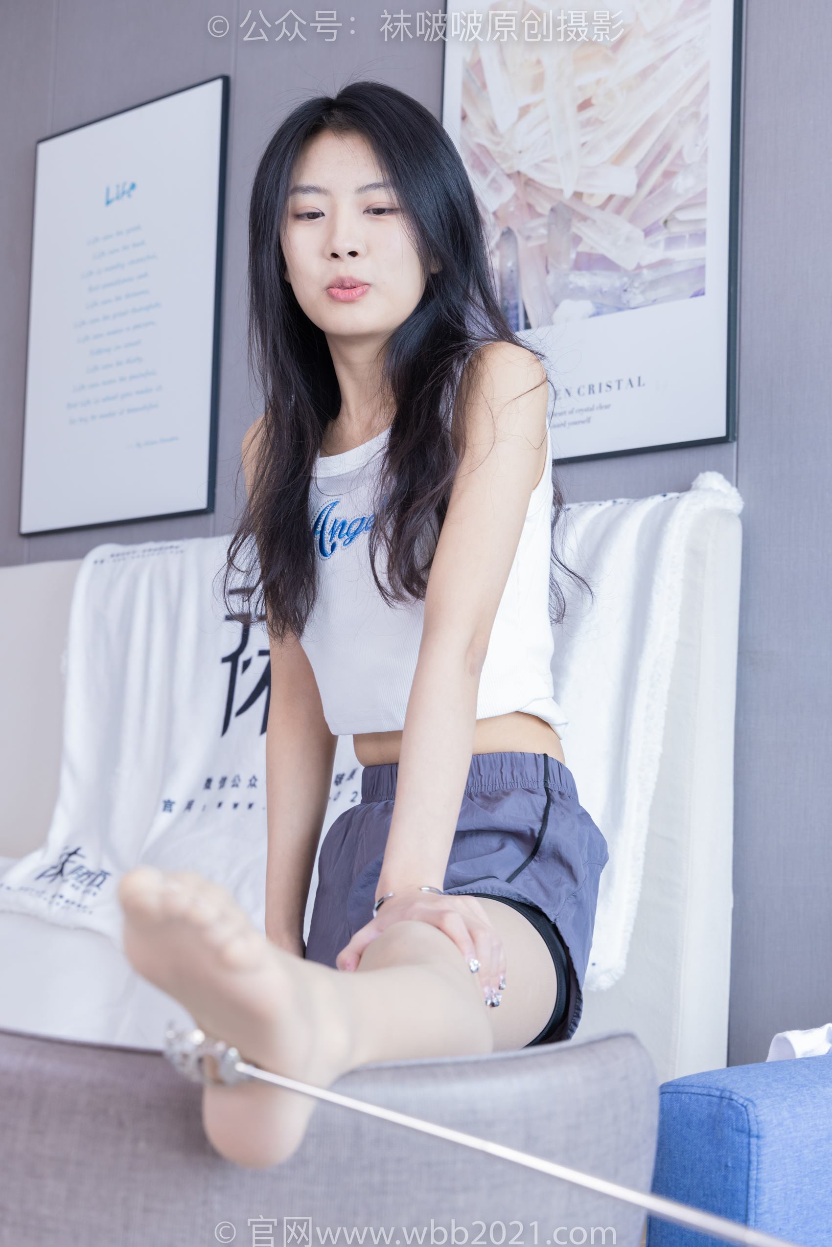 图片[84]-[BoBoSocks袜啵啵]NO.355 奶油-板鞋、白棉袜、肉丝[200P] – 速更版-美库