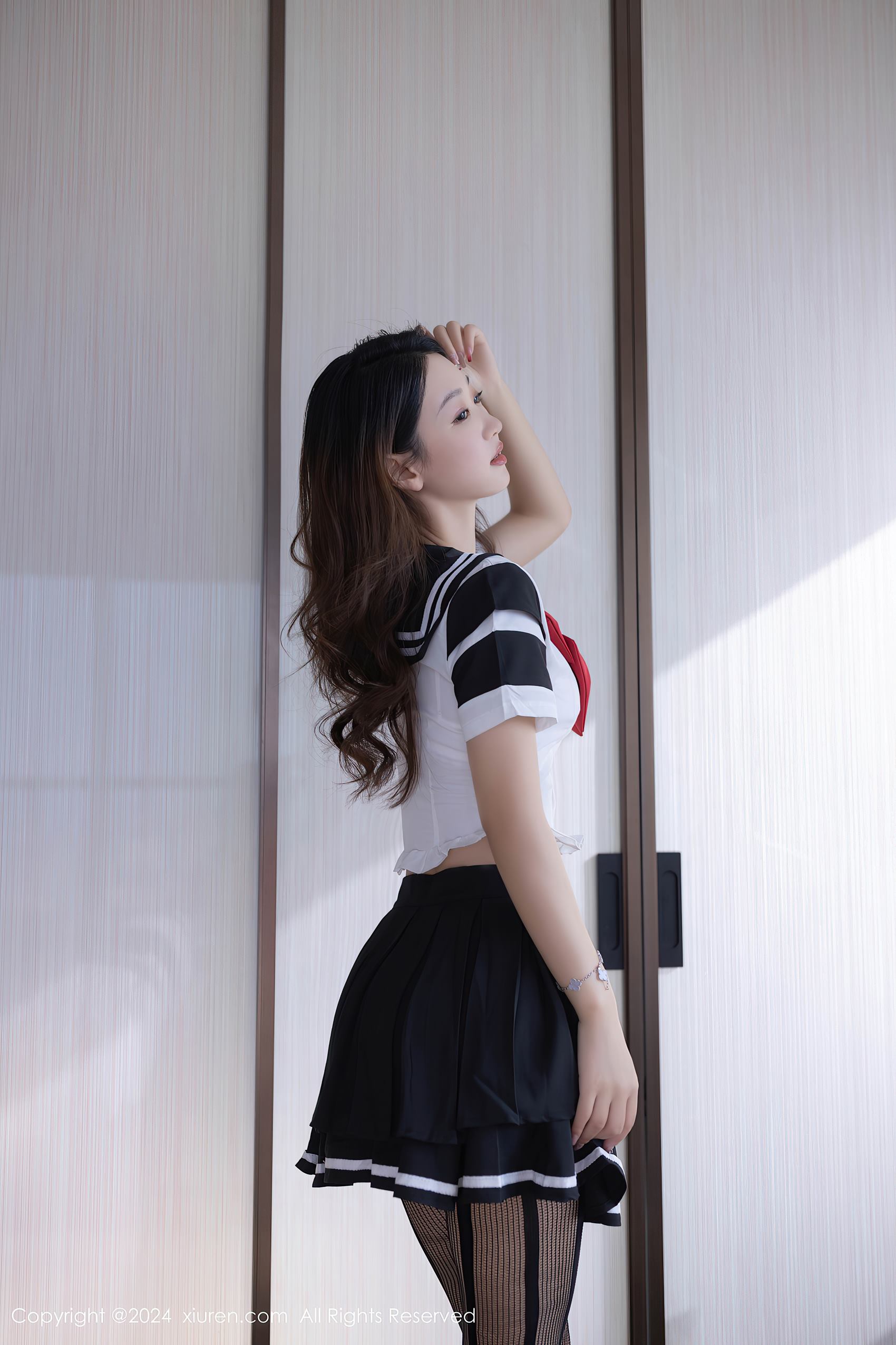 图片[10]-[Xiuren秀人网]2024.03.25 NO.8287 唐安琪 黑丝红色蝴蝶结 [28+1P] – 速更版-美库