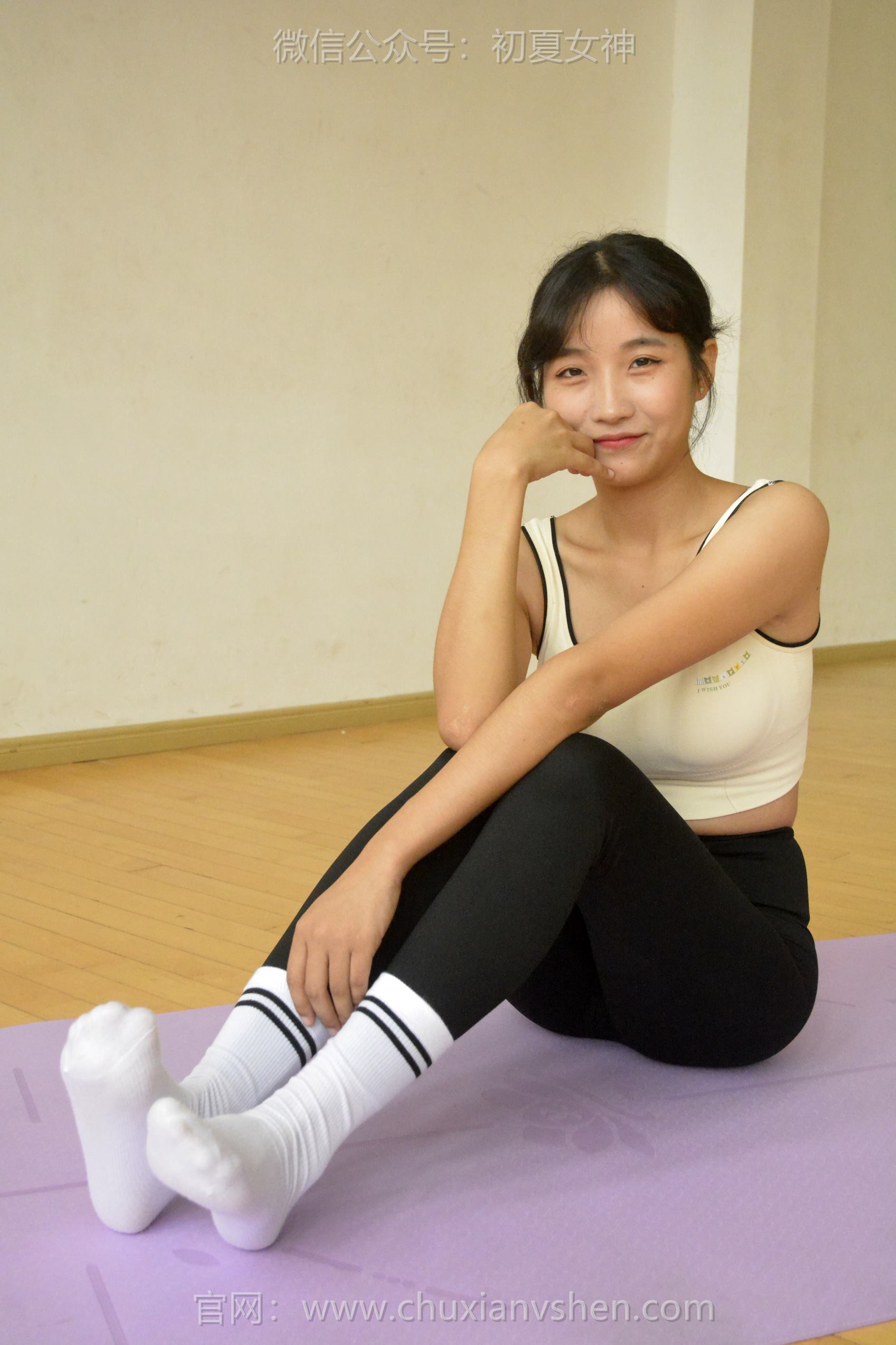 图片[55]-初夏女神 NO.111 点点 瑜伽课[140P] – 速更版-美库