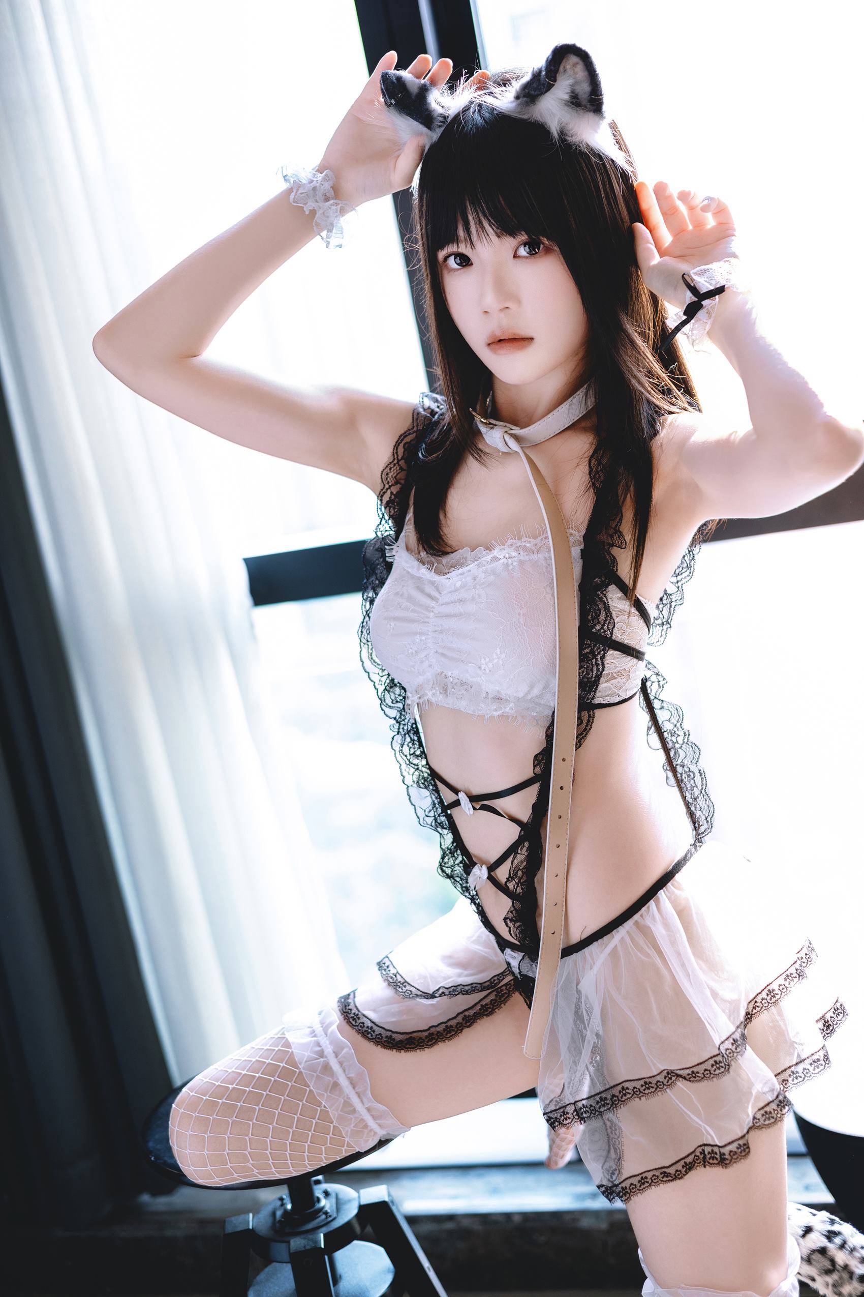 图片[16]-人气Coser@桜桃喵  拥豹 [36P] – 速更版-美库