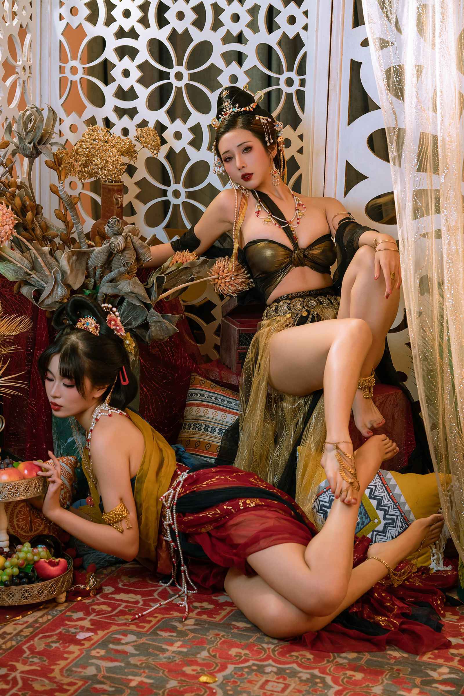 图片[11]-云溪溪 – 奶桃&轩萧学姐 古风敦煌[18P] – 速更版-美库