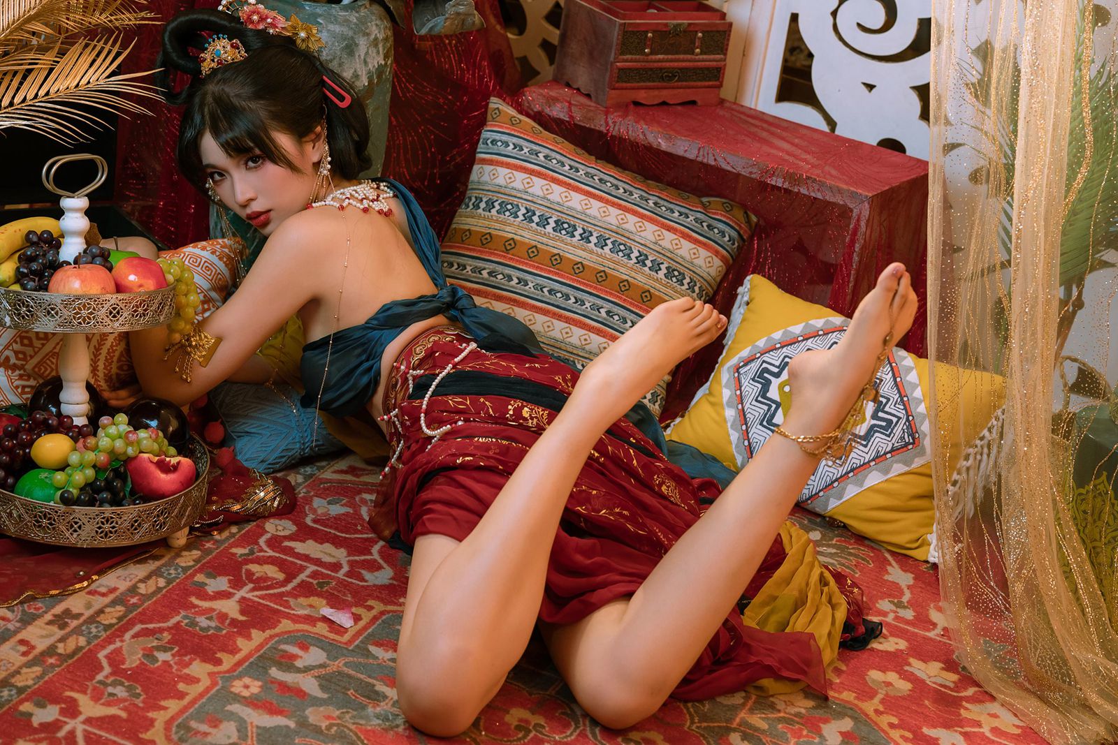 图片[18]-云溪溪 – 奶桃&轩萧学姐 古风敦煌[18P] – 速更版-美库