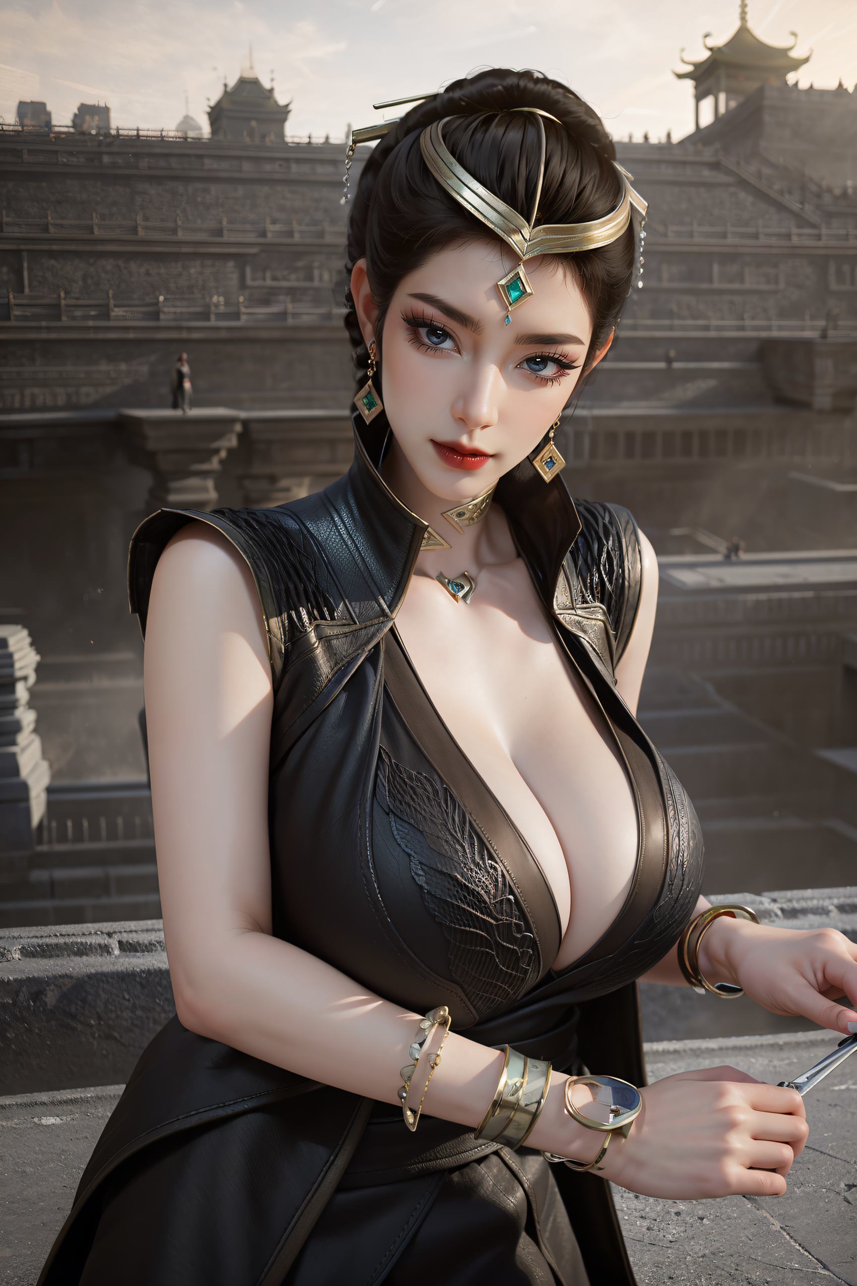 图片[25]-AI绘画 231 凡人-温夫人[35P] – 速更版-美库