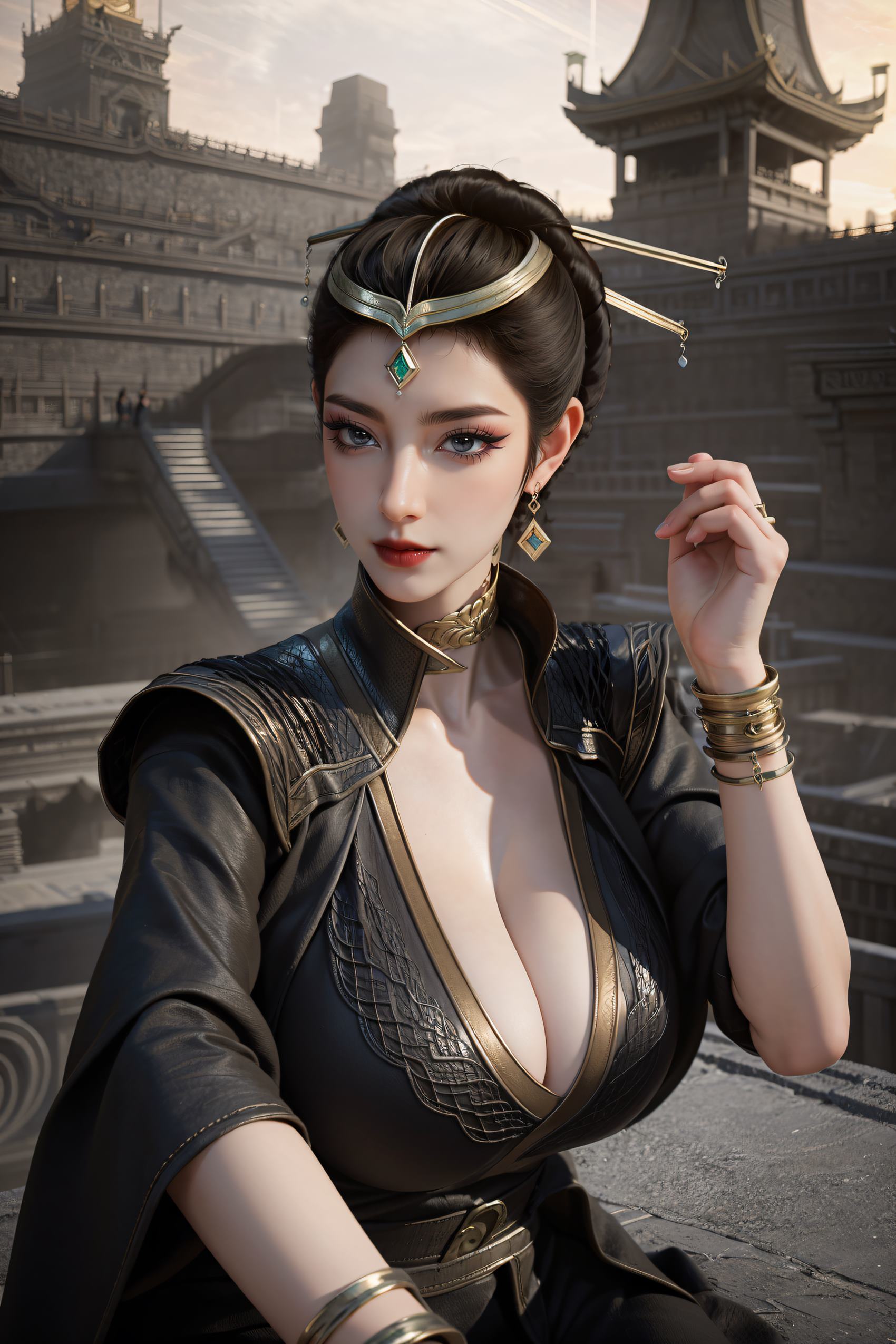 图片[26]-AI绘画 231 凡人-温夫人[35P] – 速更版-美库