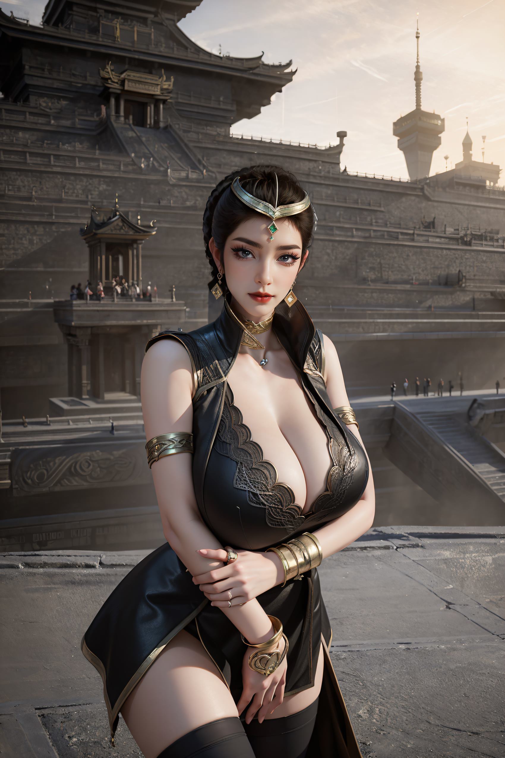 图片[33]-AI绘画 231 凡人-温夫人[35P] – 速更版-美库