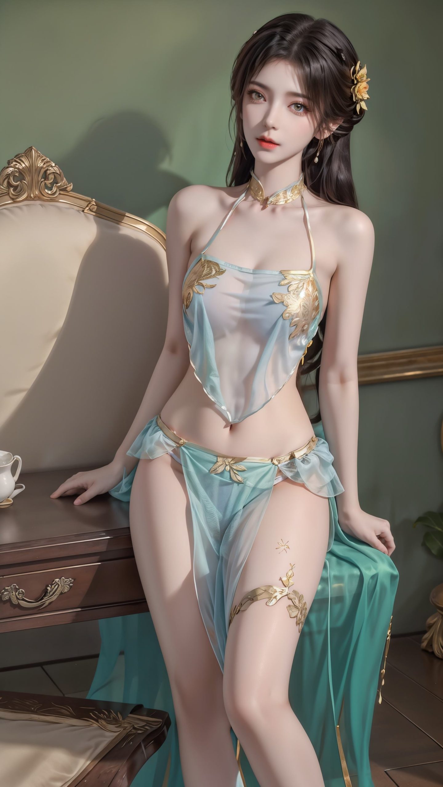 图片[33]-AI绘画 232 完美-云曦肚兜[148P] – 速更版-美库