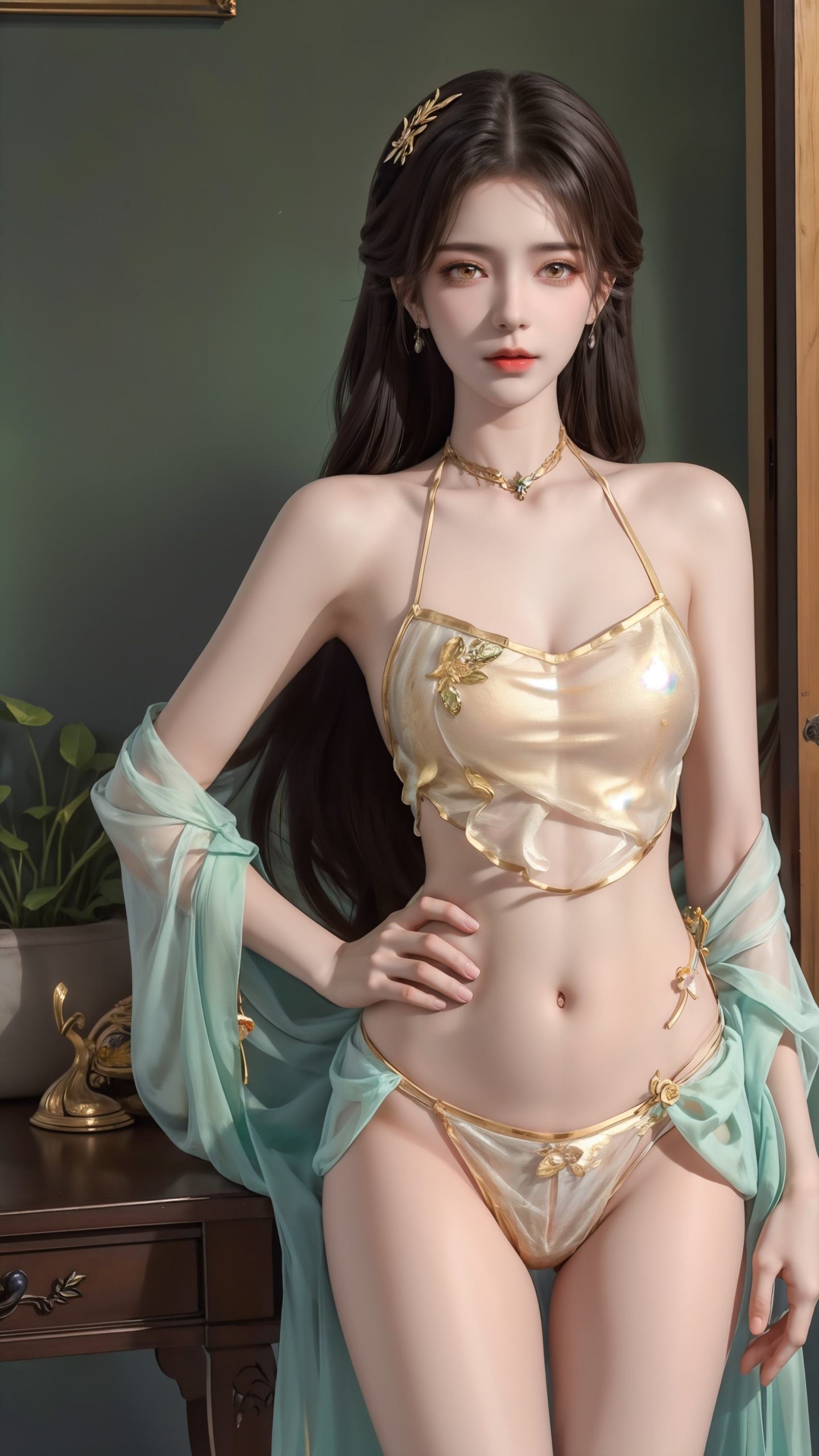 图片[36]-AI绘画 232 完美-云曦肚兜[148P] – 速更版-美库