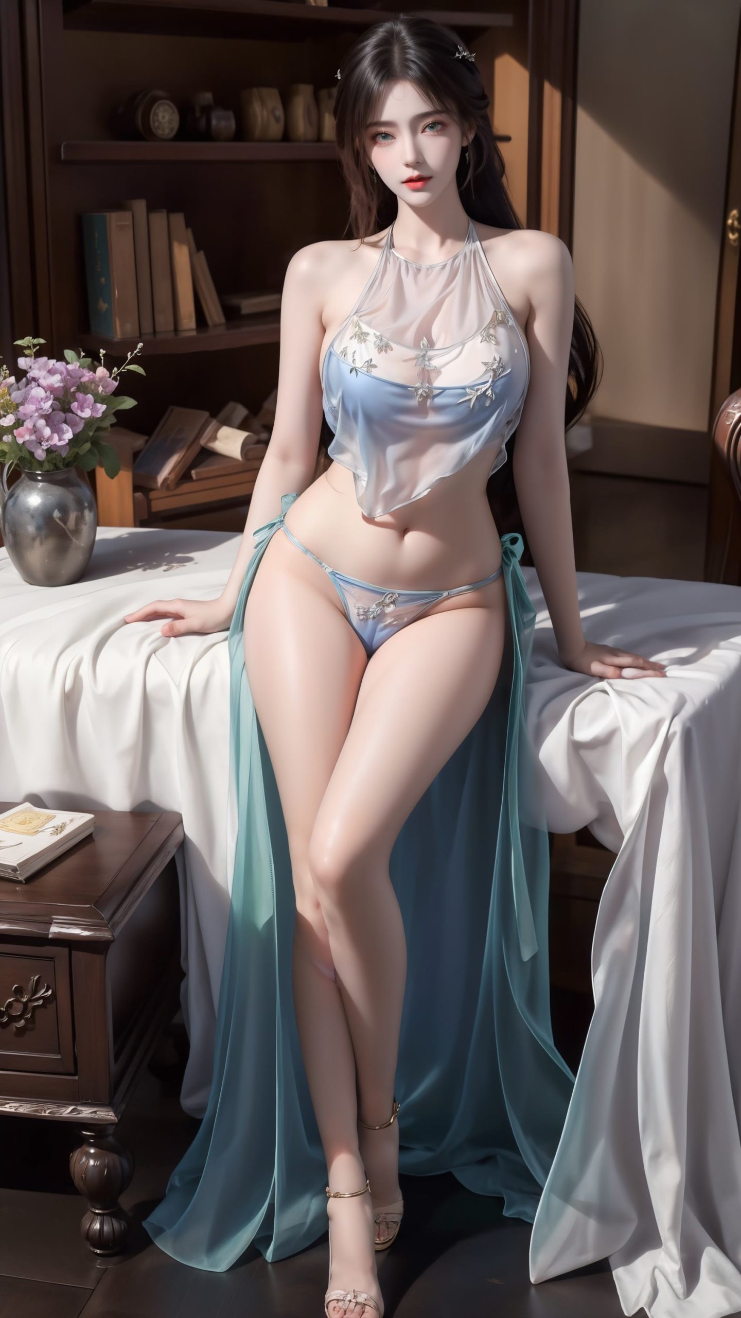 图片[48]-AI绘画 232 完美-云曦肚兜[148P] – 速更版-美库