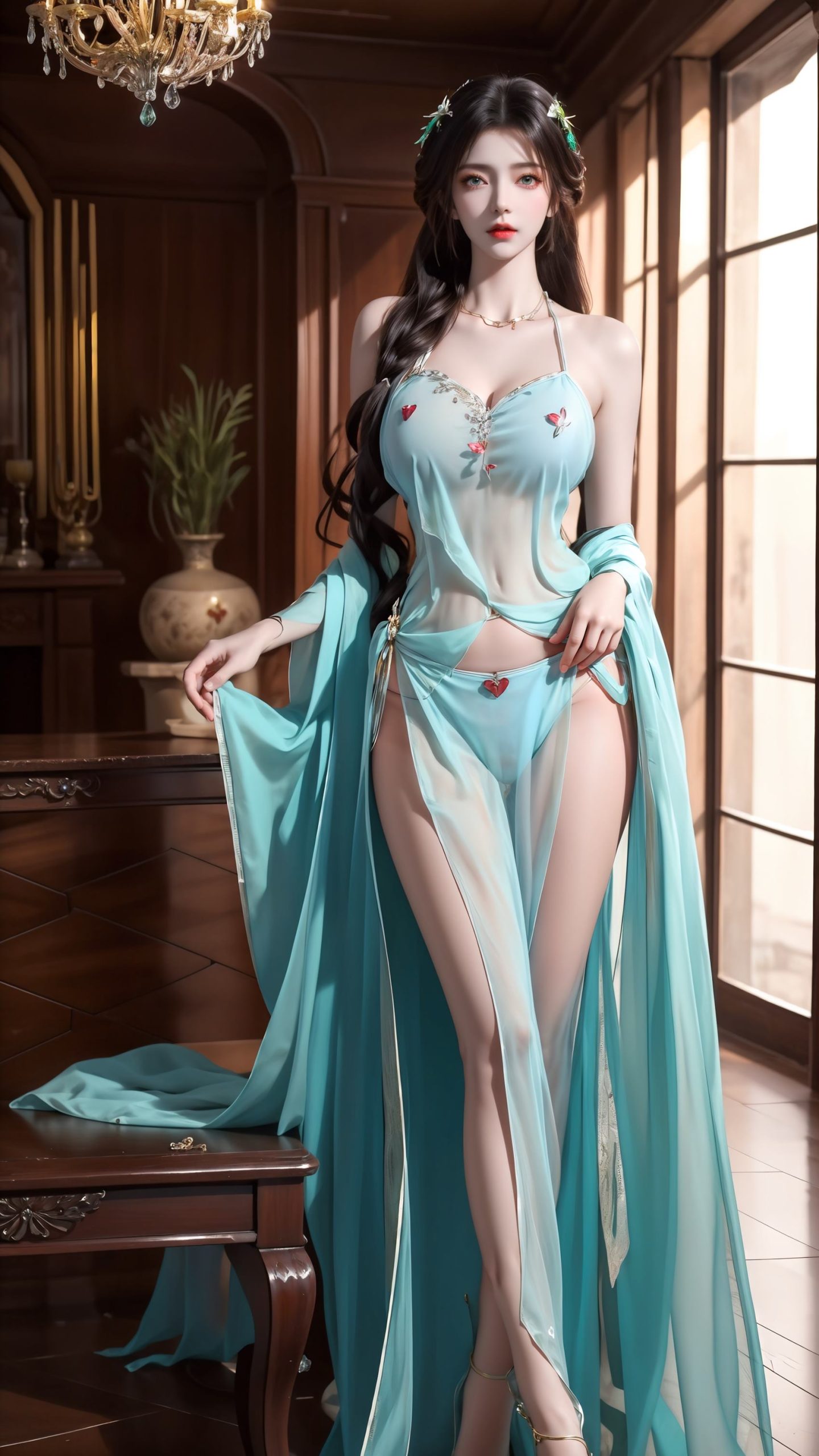 图片[55]-AI绘画 232 完美-云曦肚兜[148P] – 速更版-美库