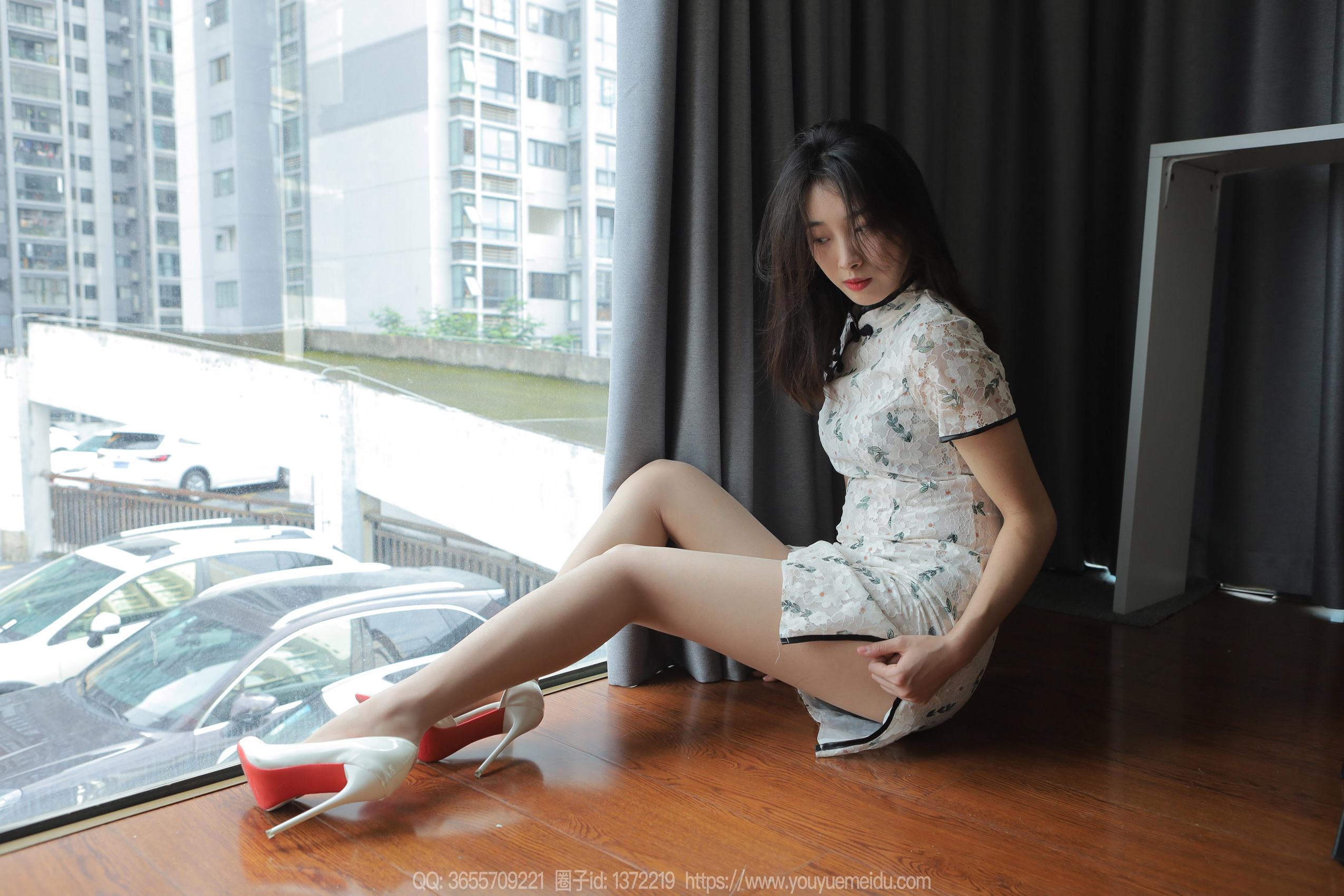 图片[20]-[IESS异思趣向] 2024.03.04 丝享家1680：小九《粉嫩旗袍（下）》[56P] – 速更版-美库