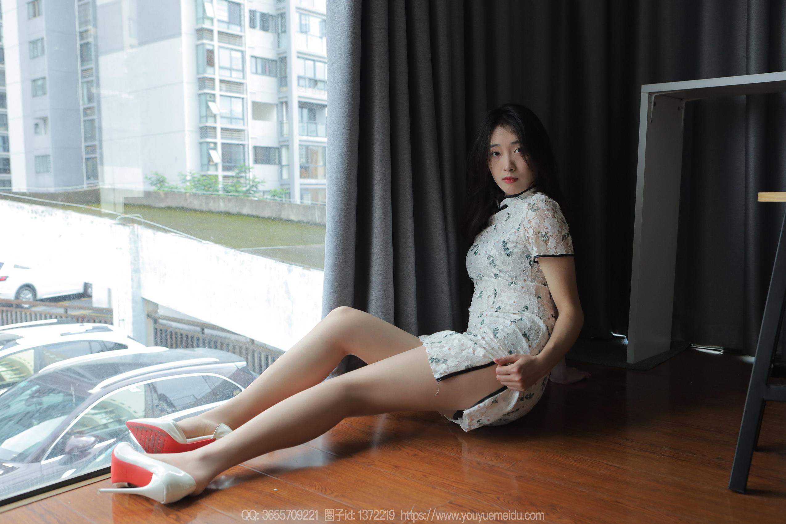 图片[22]-[IESS异思趣向] 2024.03.04 丝享家1680：小九《粉嫩旗袍（下）》[56P] – 速更版-美库